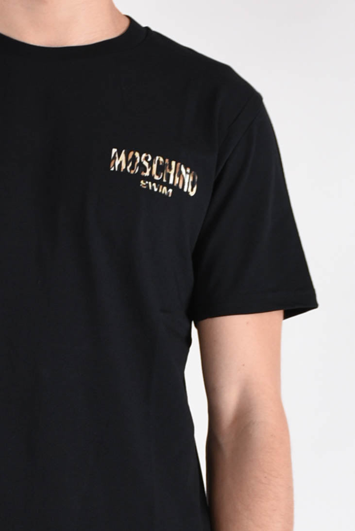 MOSCHINO SWIM T-shirt con logo