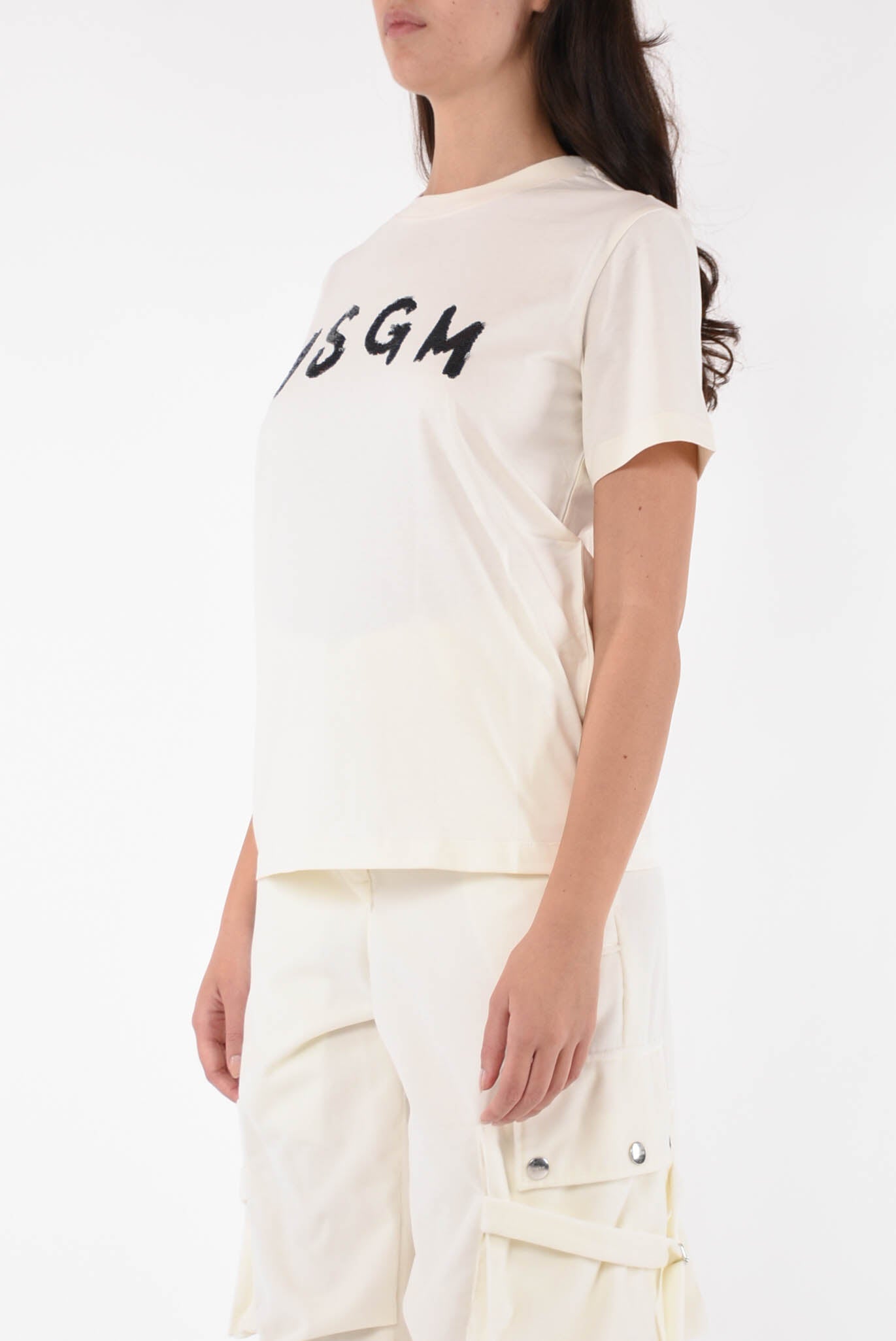 MSGM t-shirt in cotone