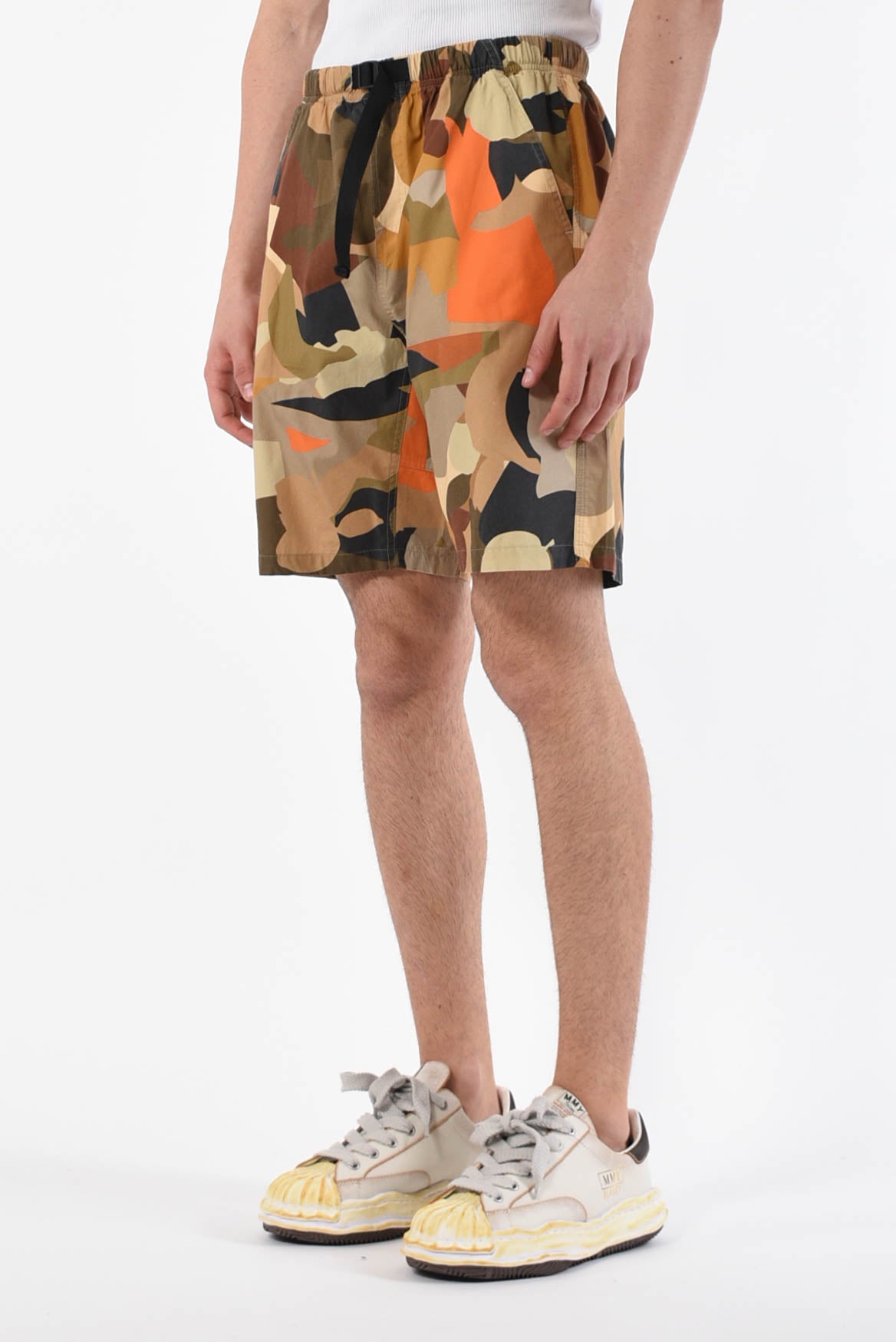 MSGM Bermuda camouflage in cotone