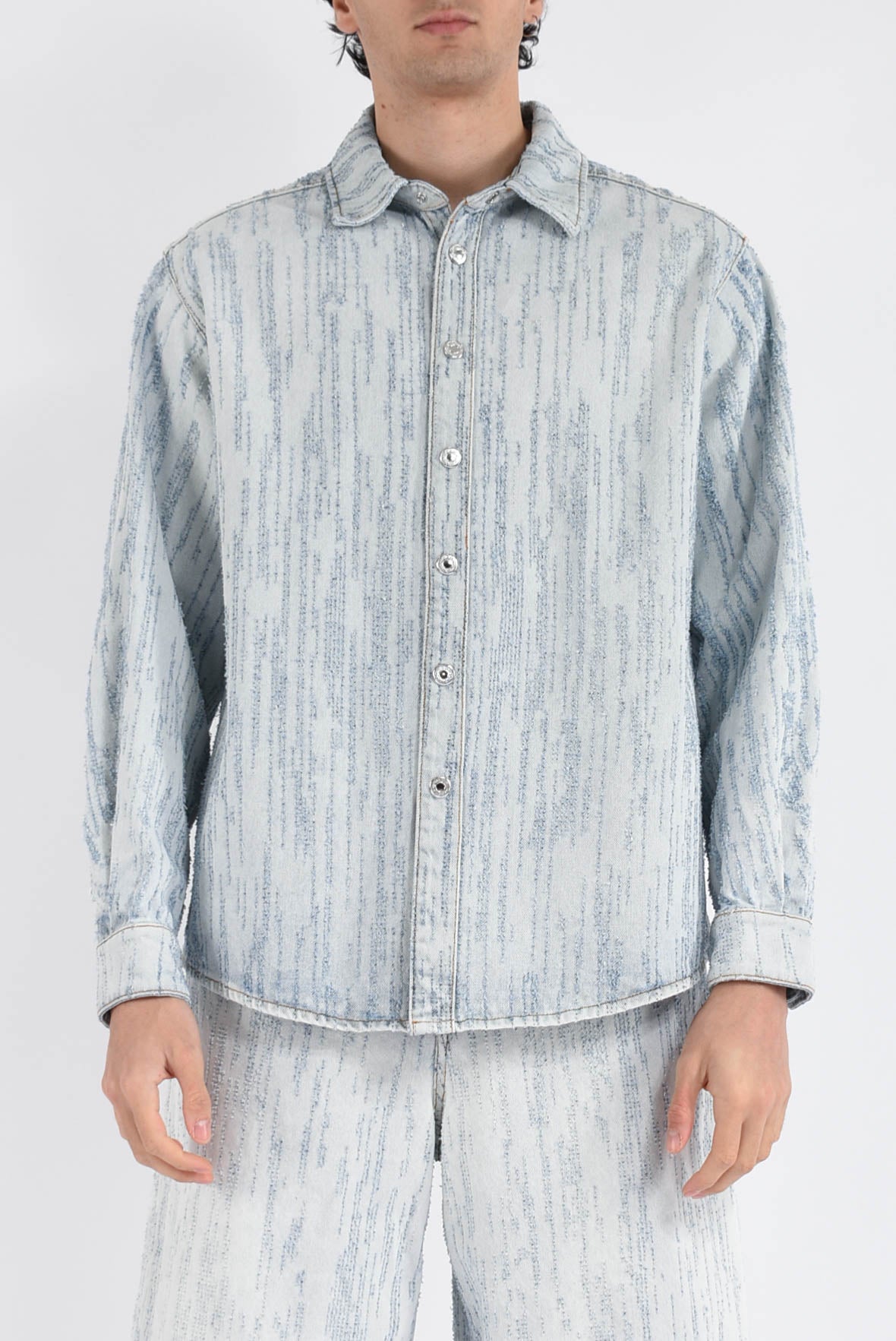 Camicia in denim leggero