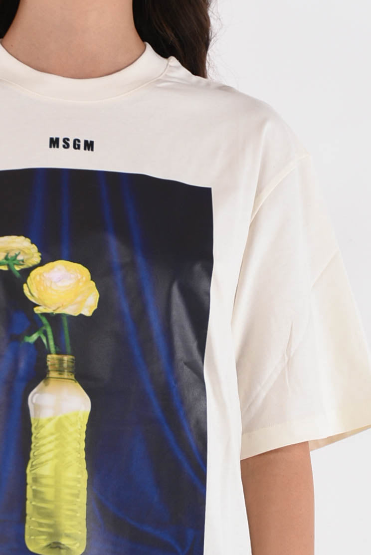 MSGM t-shirt con stampa