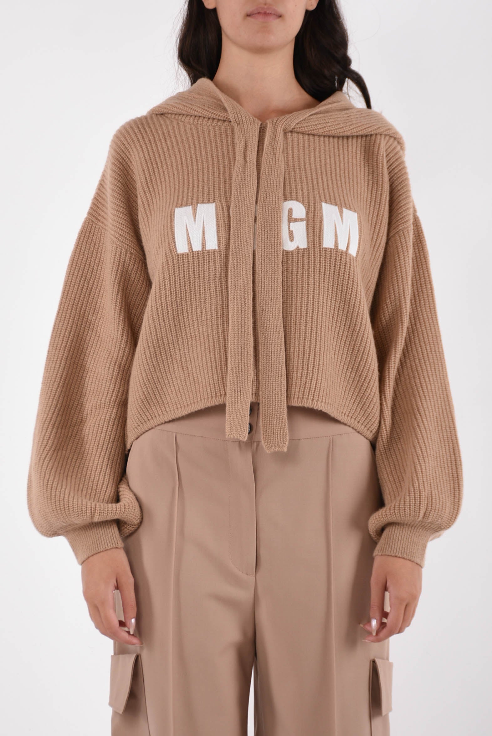 MSGM maglia con cappuccio