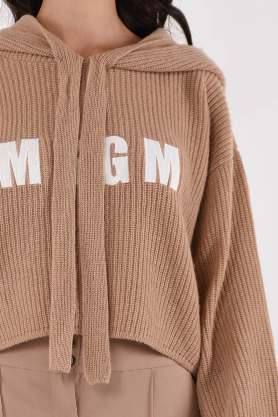 MSGM maglia con cappuccio