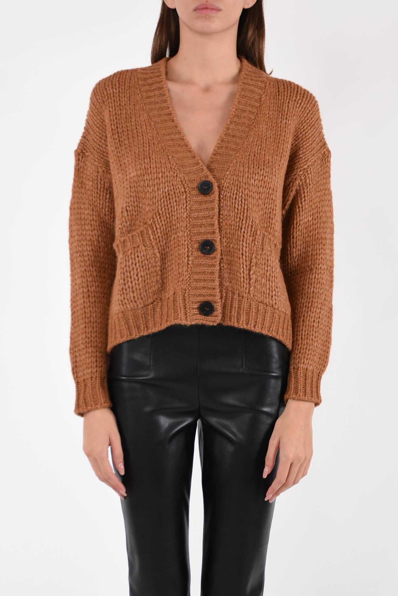 ROBERTO COLLINA cardigan in lana