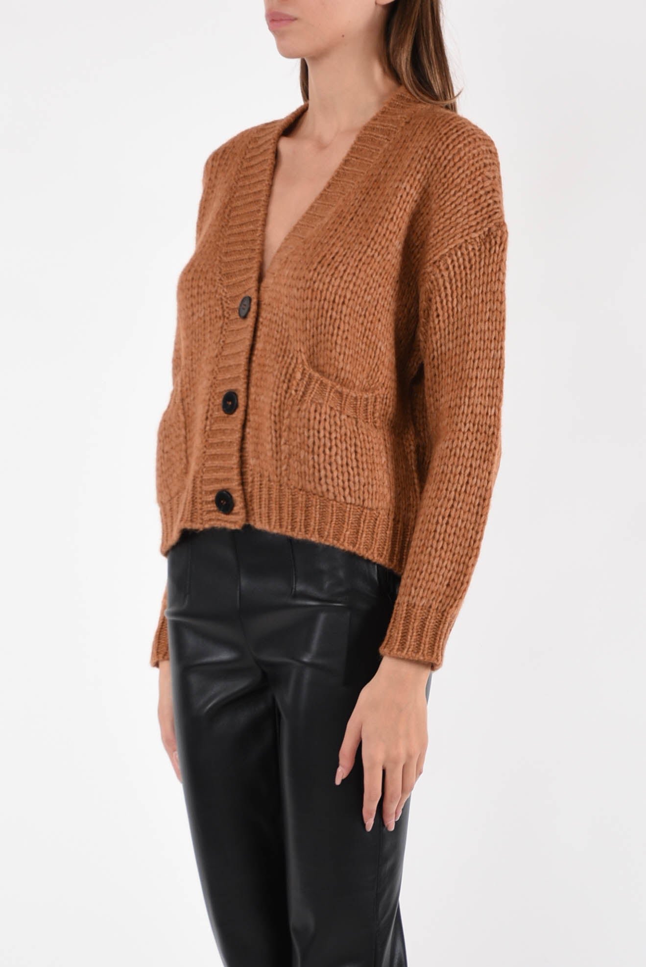 ROBERTO COLLINA cardigan in lana