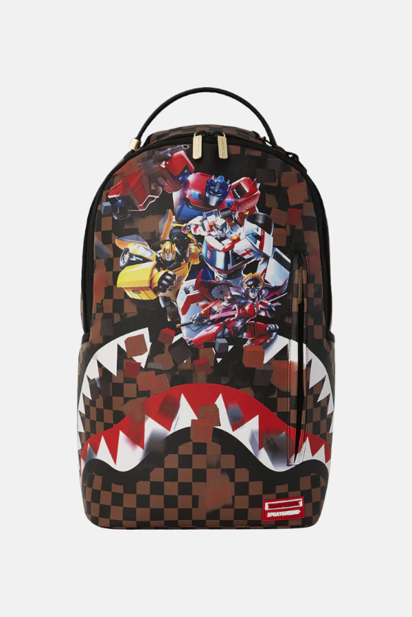 SPRAYGROUND zaino transformers checkered