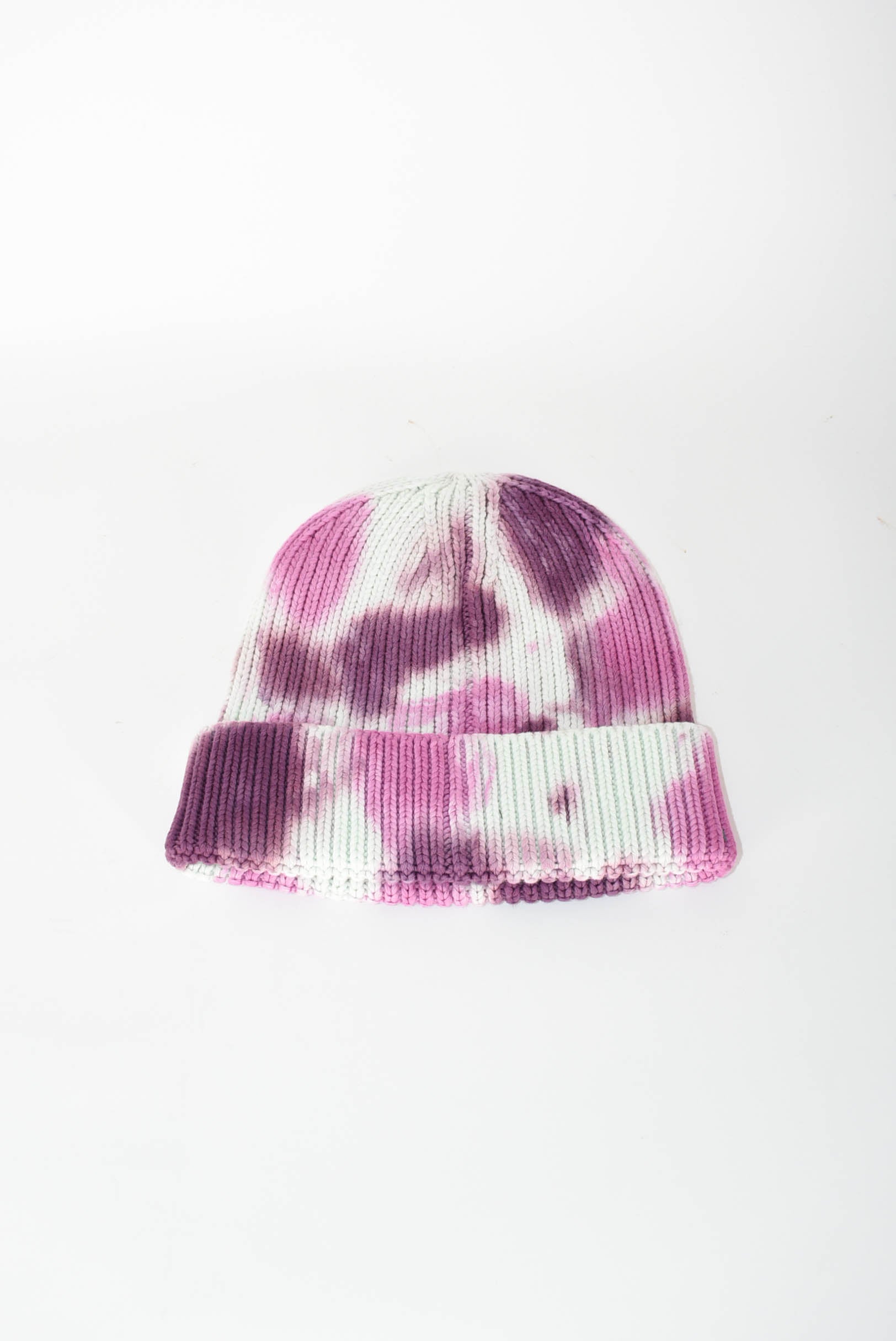 Berretto logo box tie dye