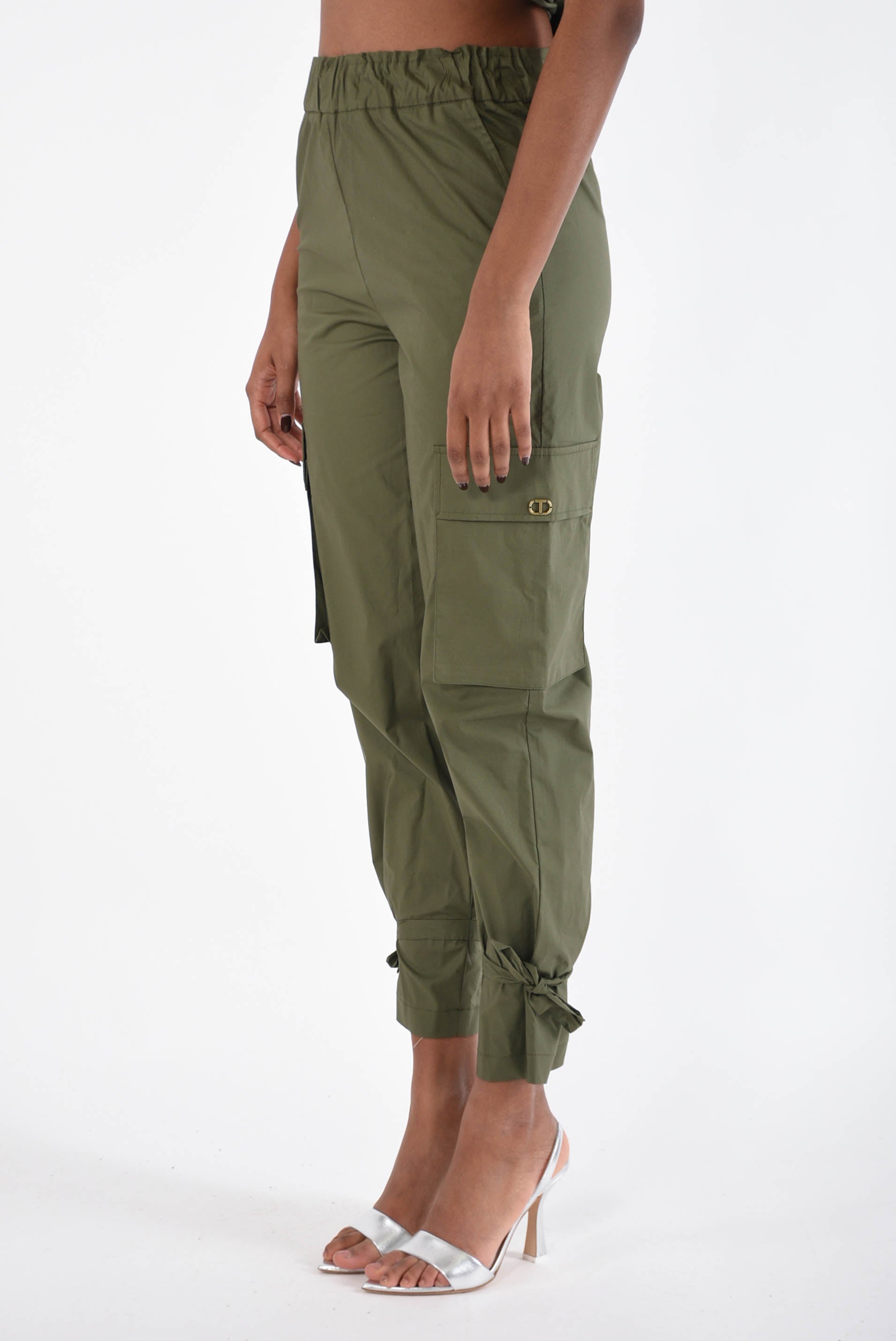 TWIN SET pantaloni cargo