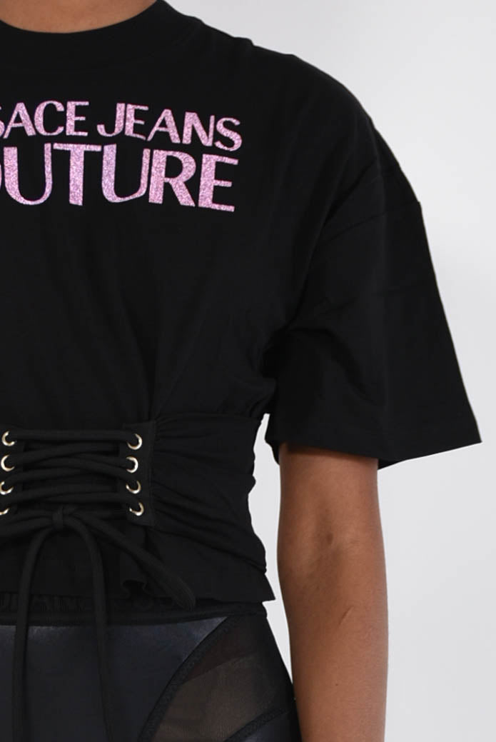 VERSACE JEANS COUTURE t-shirt cropped