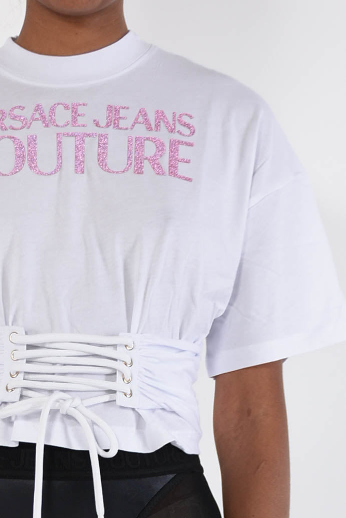 VERSACE JEANS COUTURE t-shirt cropped