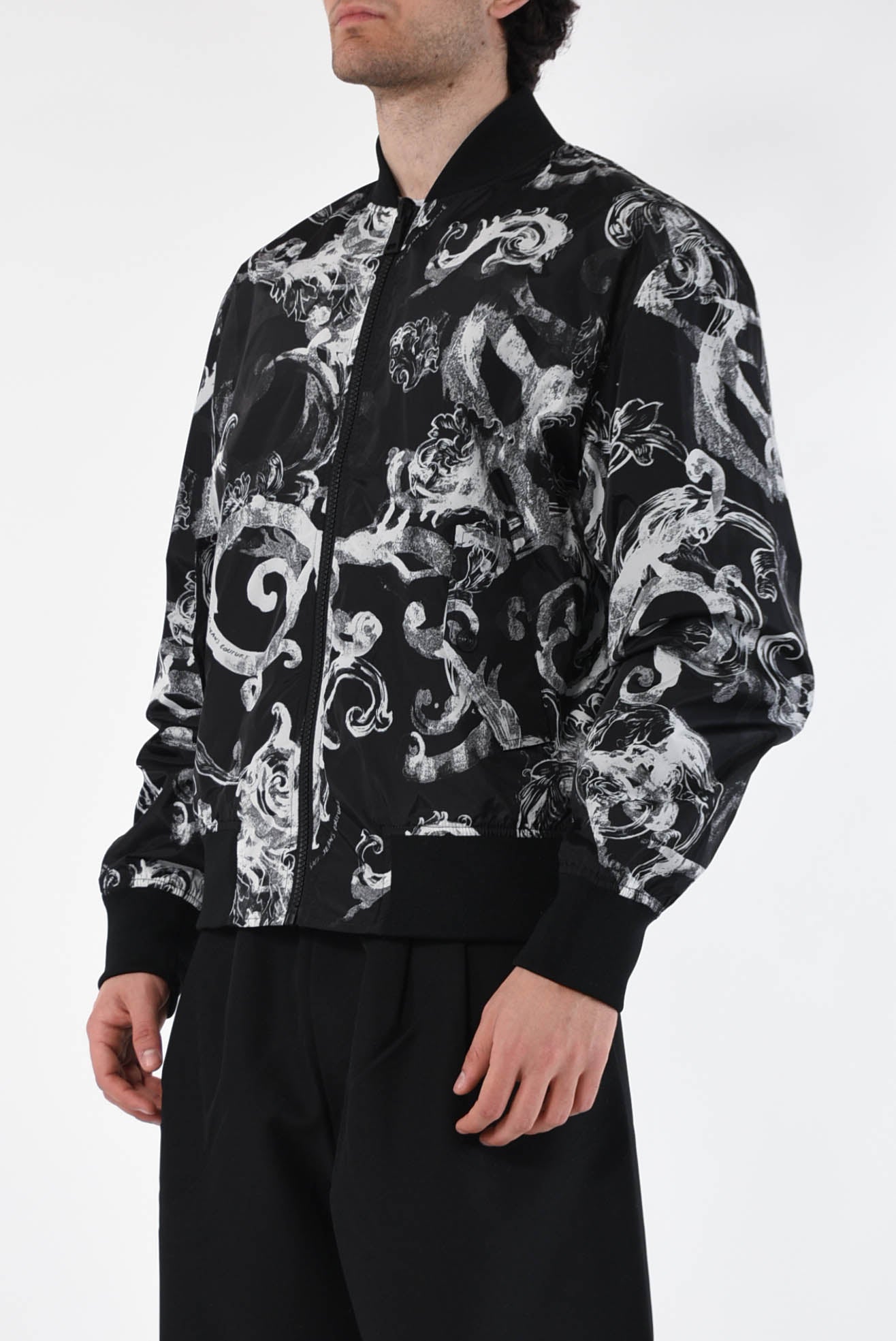 VERSACE JEANS COUTURE Bomber reversibile fantasia