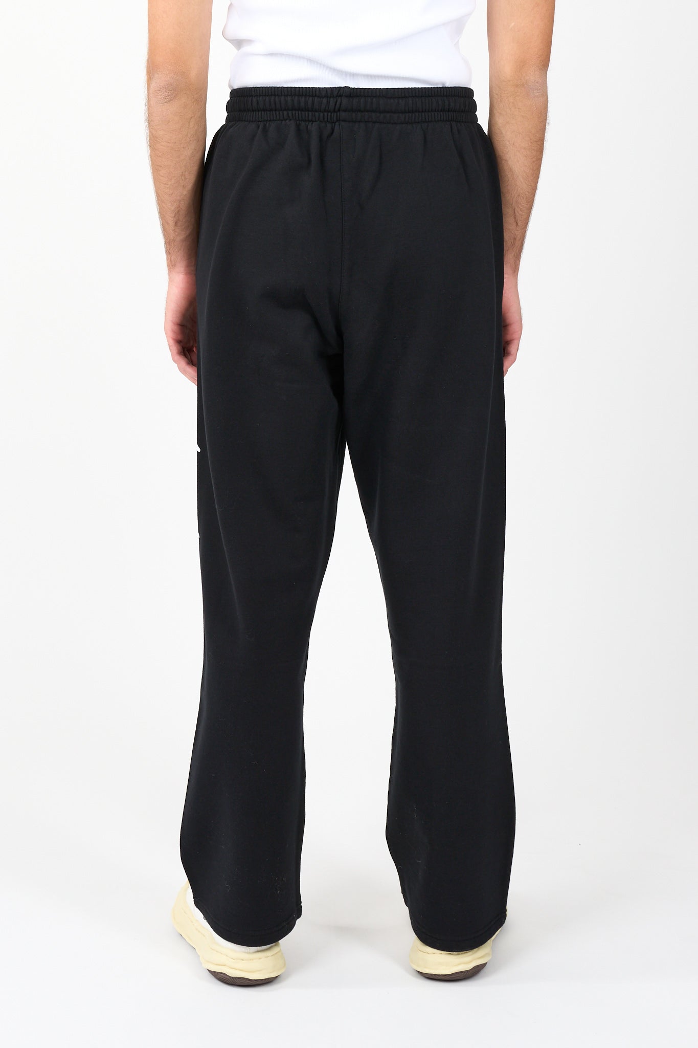 Pantaloni in felpa flower logo