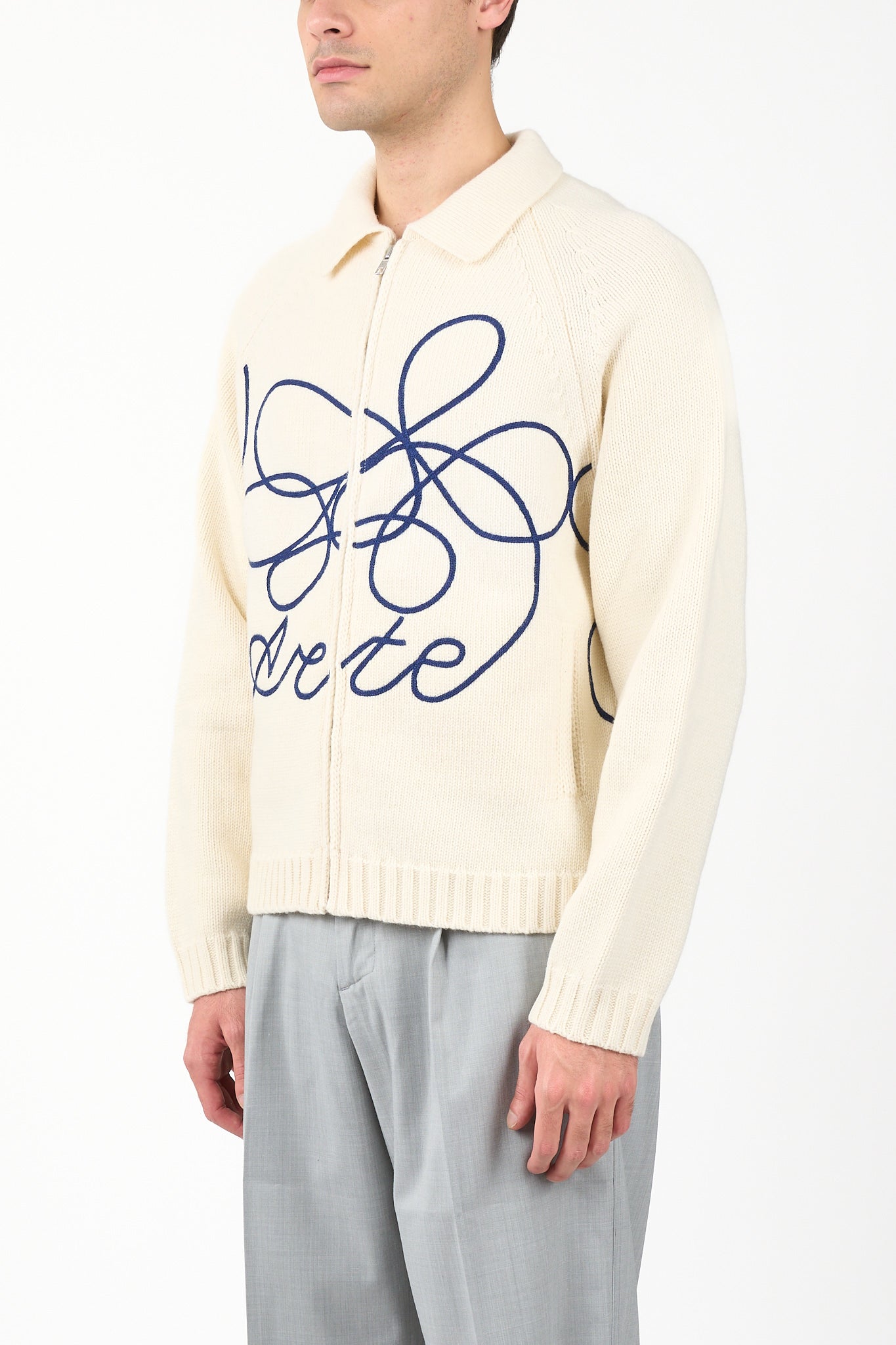 Cardigan flower logo