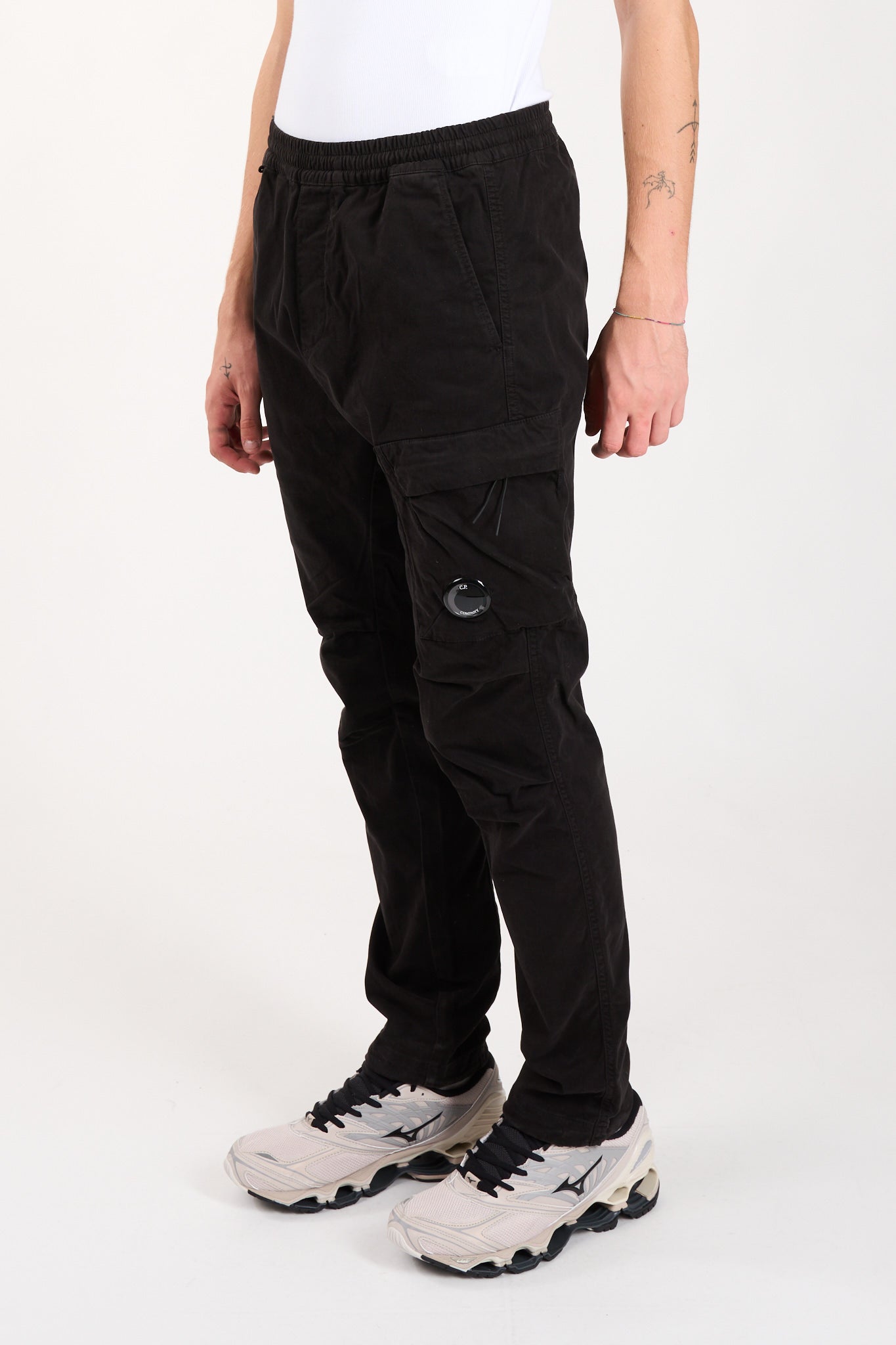 Pantaloni lens cargo