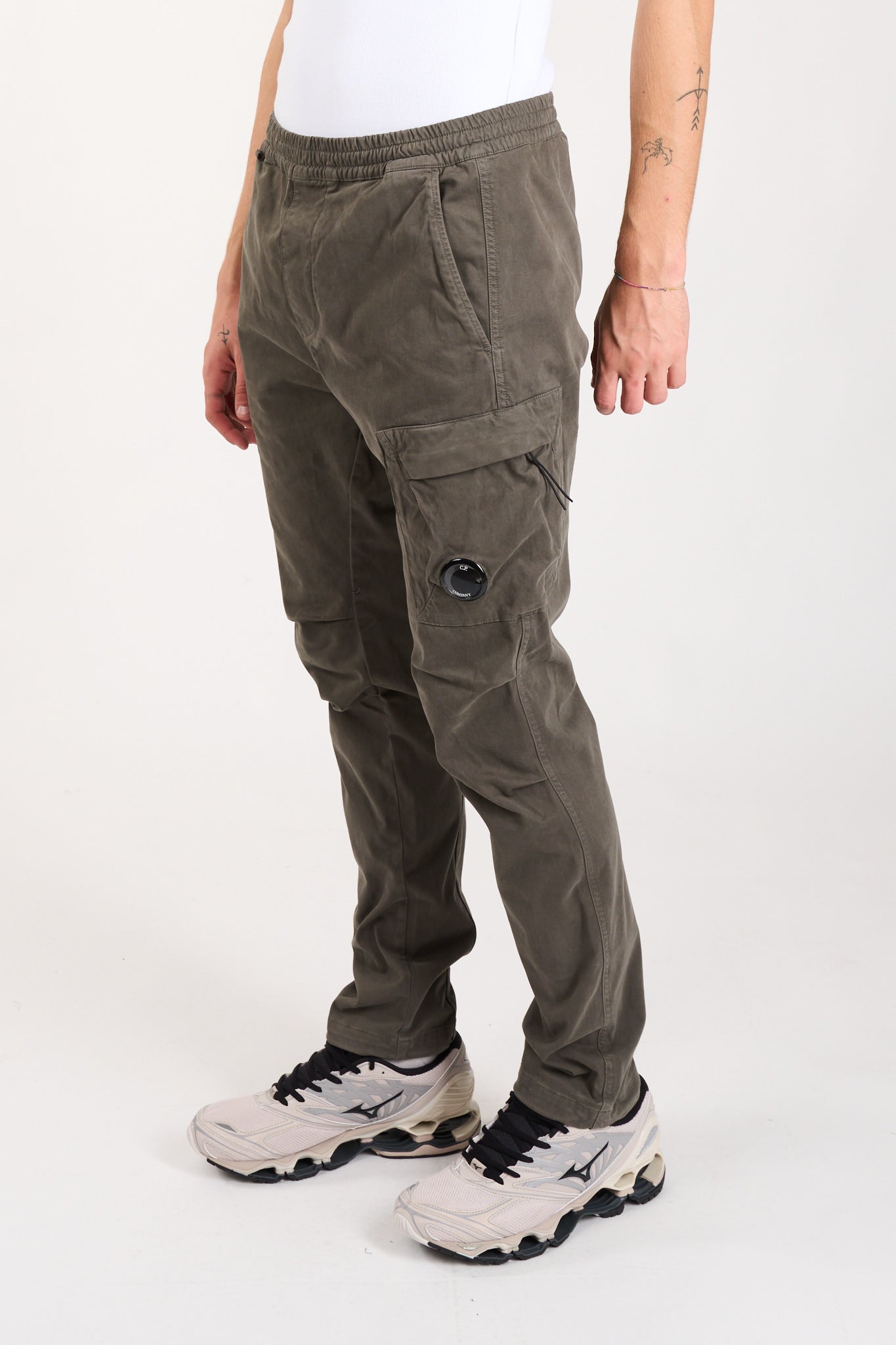 Pantaloni lens cargo