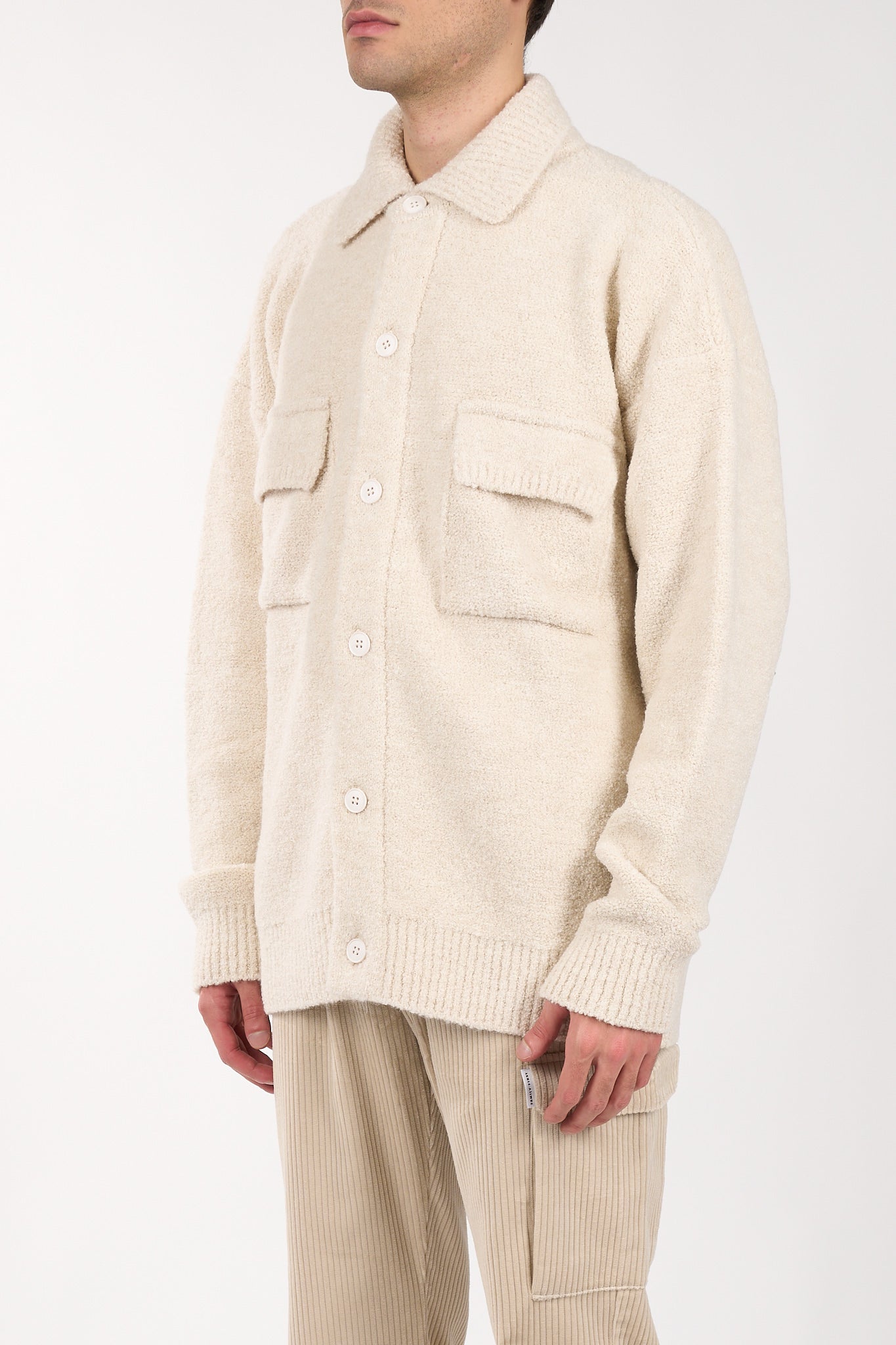 Overshirt in cotone