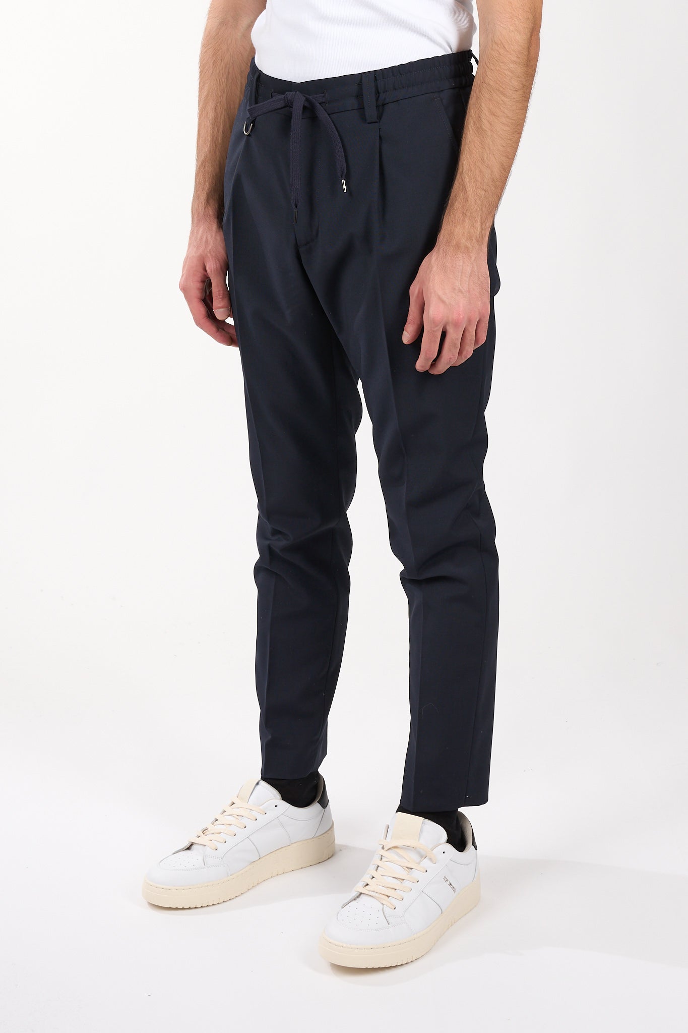 Pantaloni in misto lana