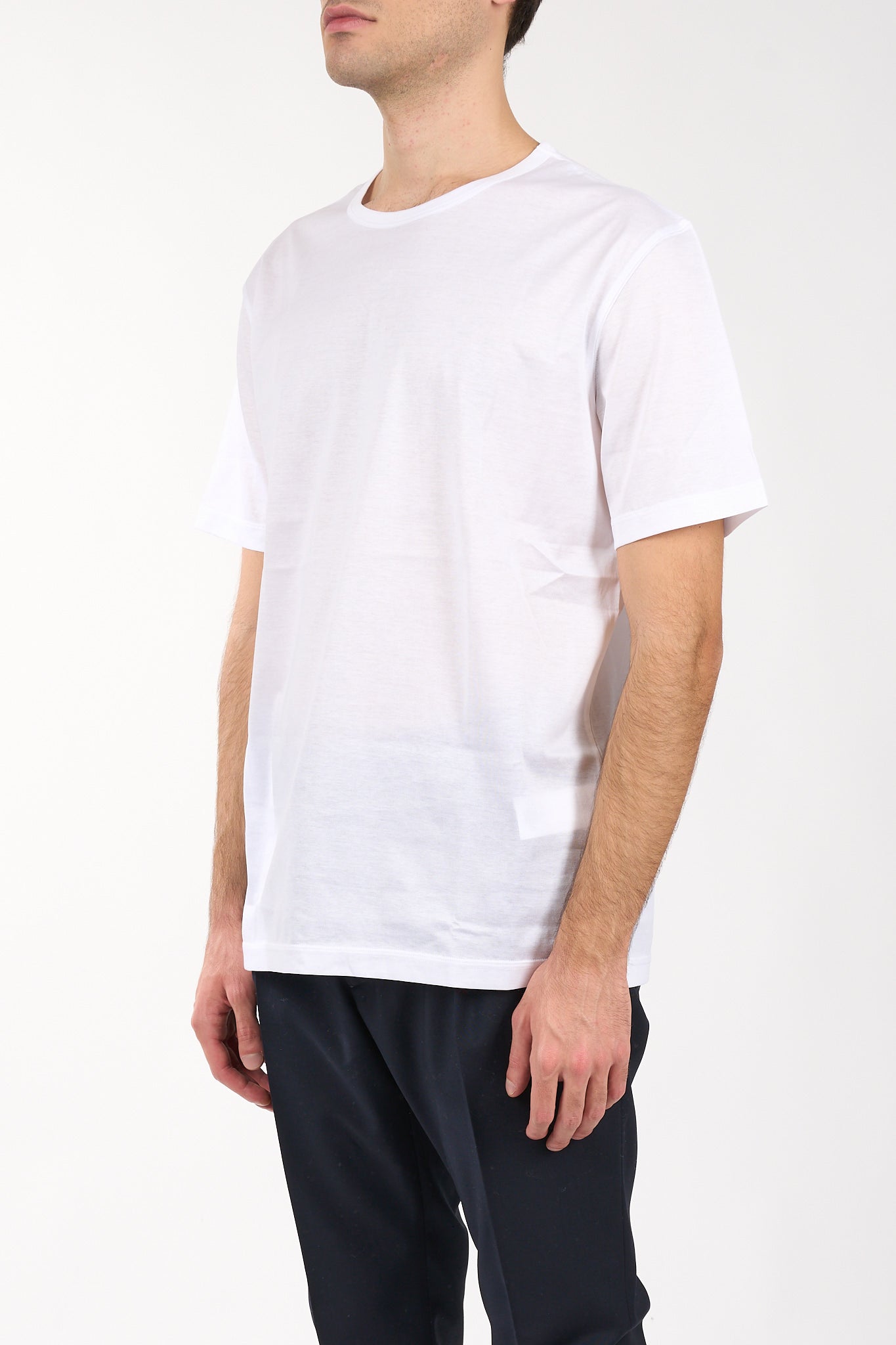 T-shirt in cotone mercerizzato