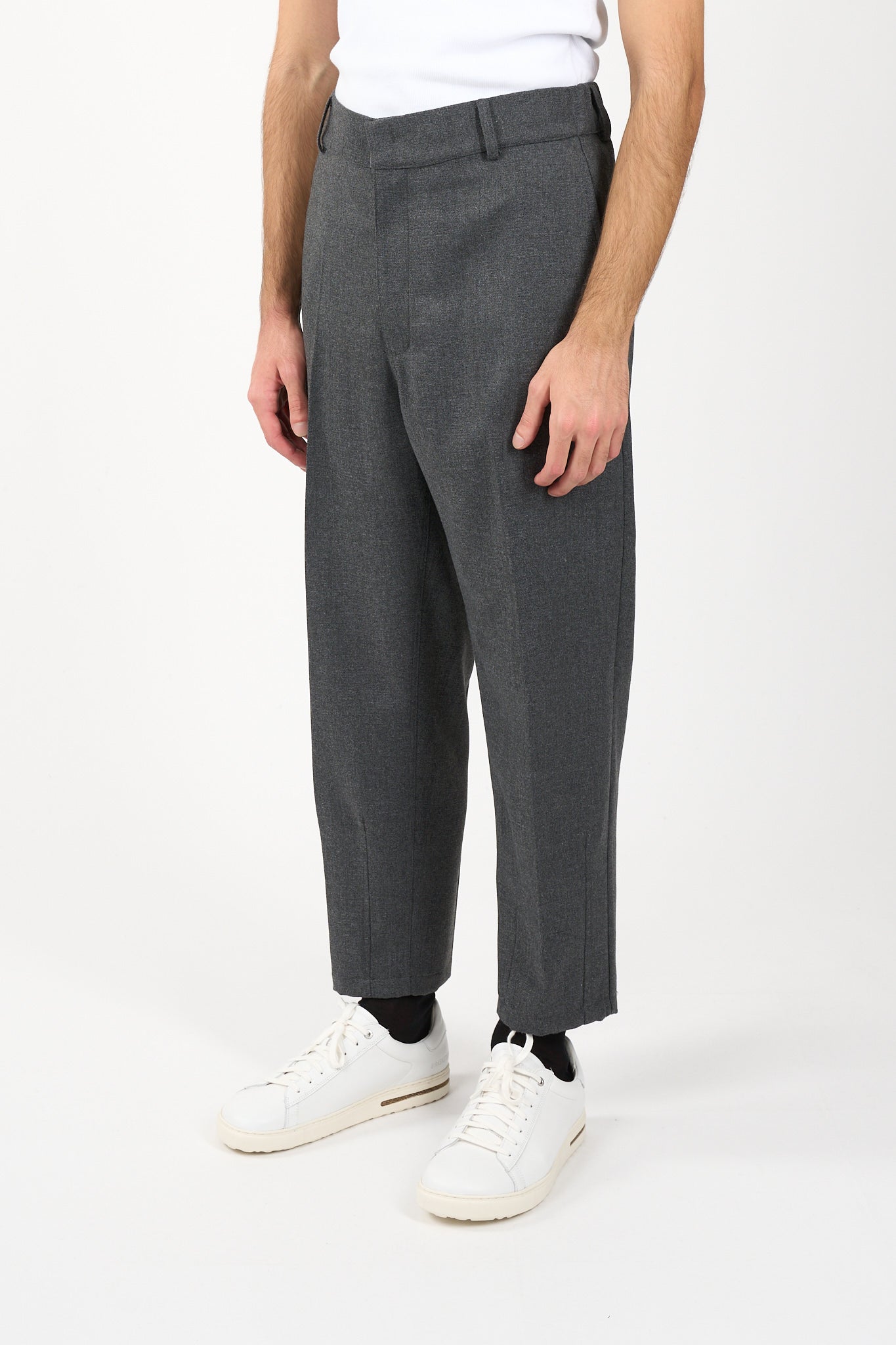 Pantaloni in misto lana