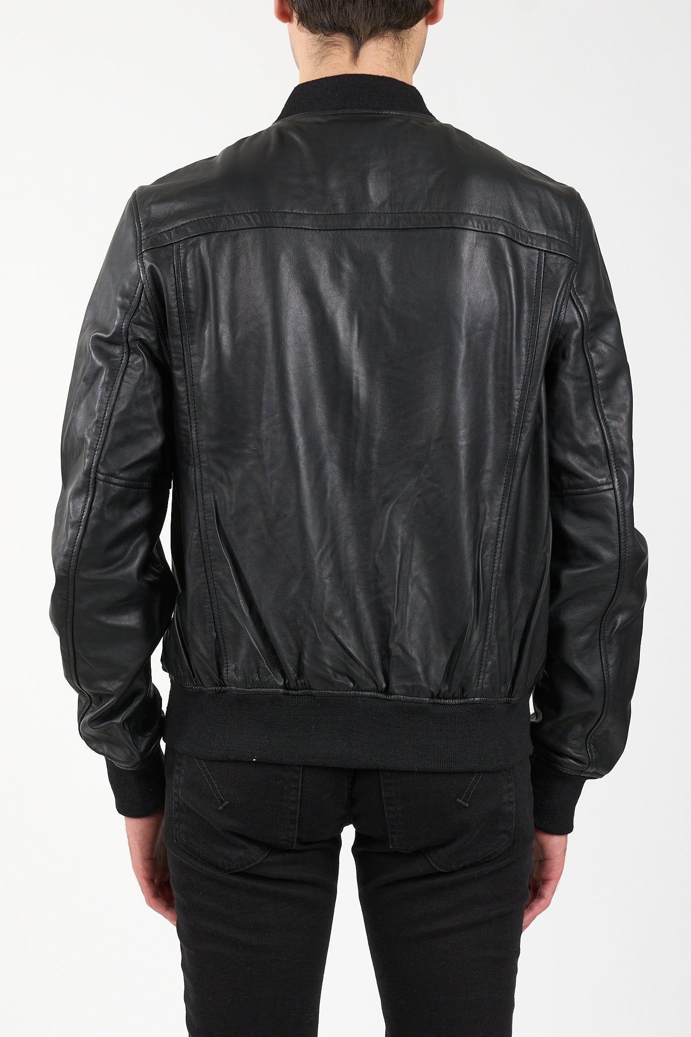 Bomber in pelle