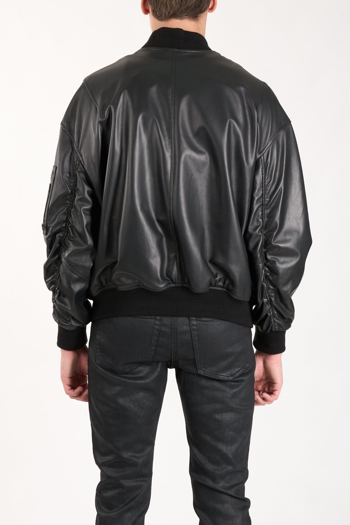 Bomber in pelle