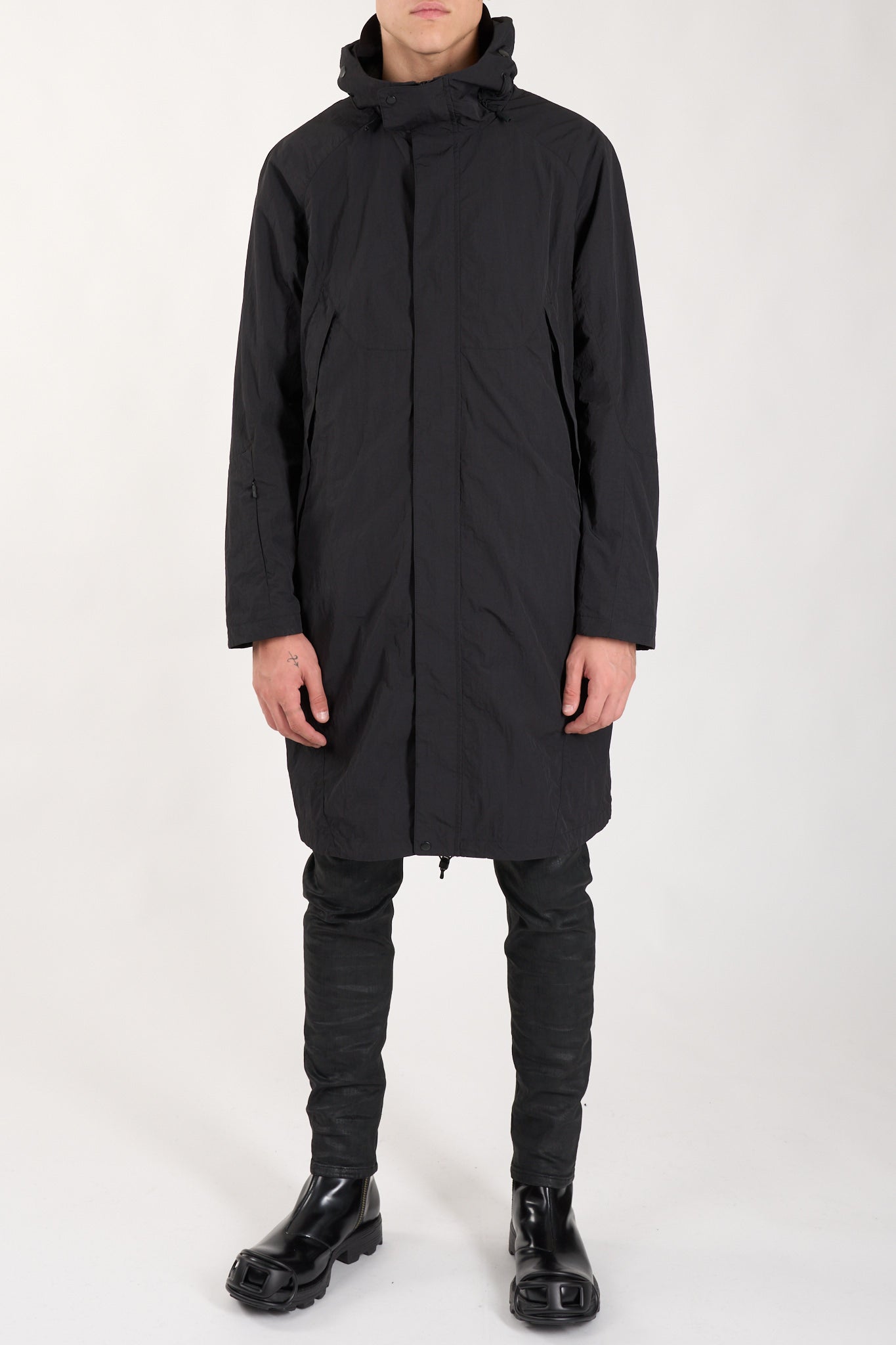 Parka in nylon idrorepellente