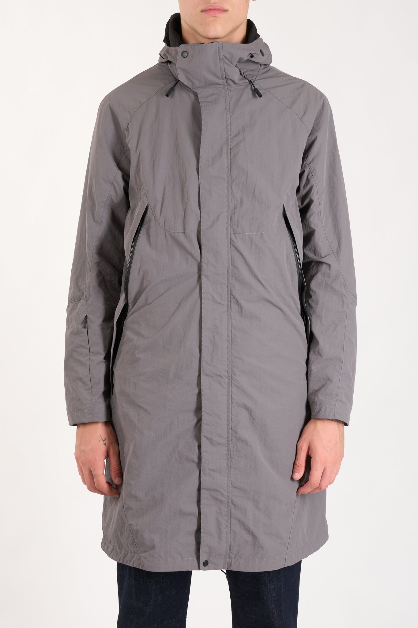 Parka in nylon idrorepellente