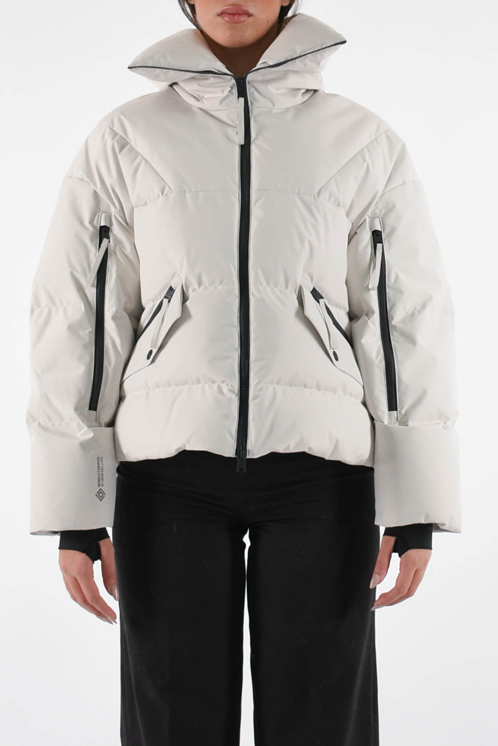 piumino modello windstopper gore-tex