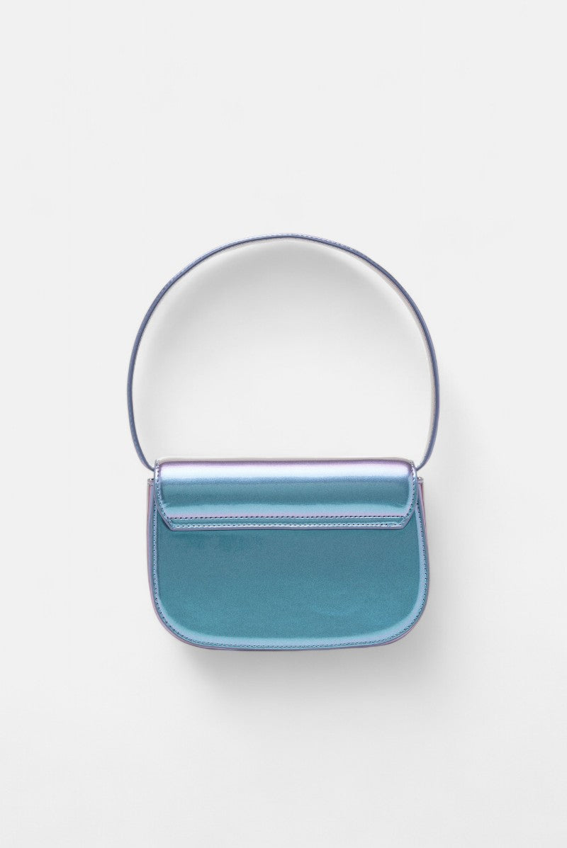 borsa a spalla con effetto iridescente 1dr