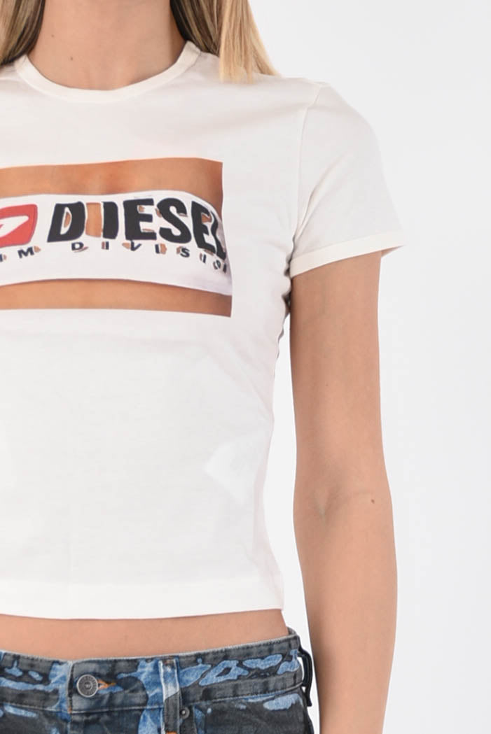 DIESEL t-shirt con stampa t-uncutie