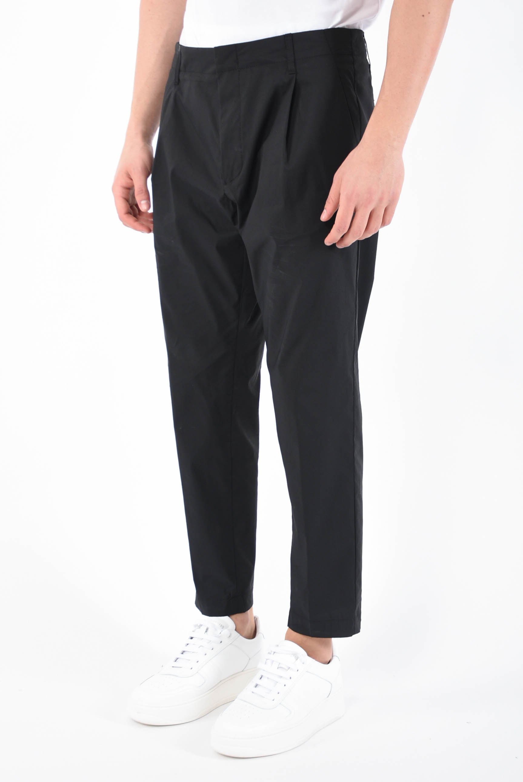 DONDUP Pantaloni ben in cotone