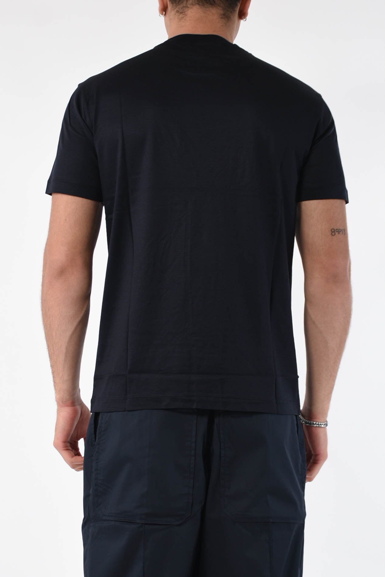 EMPORIO ARMANI T-shirt in lyocell