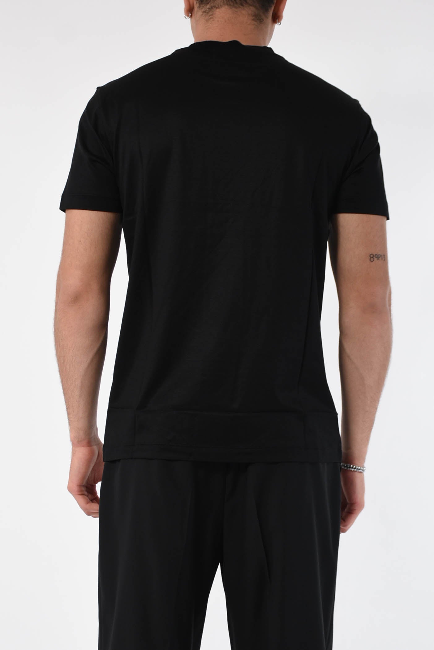 EMPORIO ARMANI T-shirt in lyocell