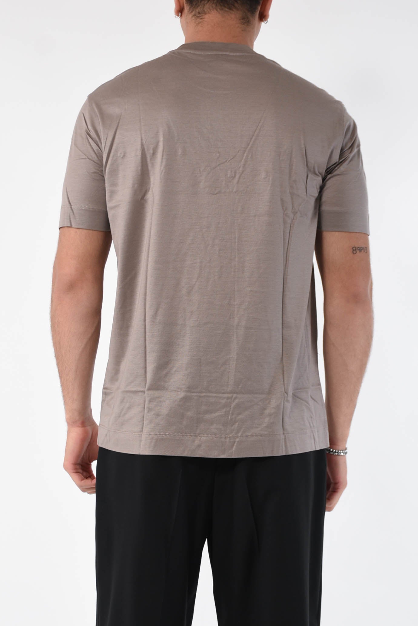 EMPORIO ARMANI T-shirt in lyocell