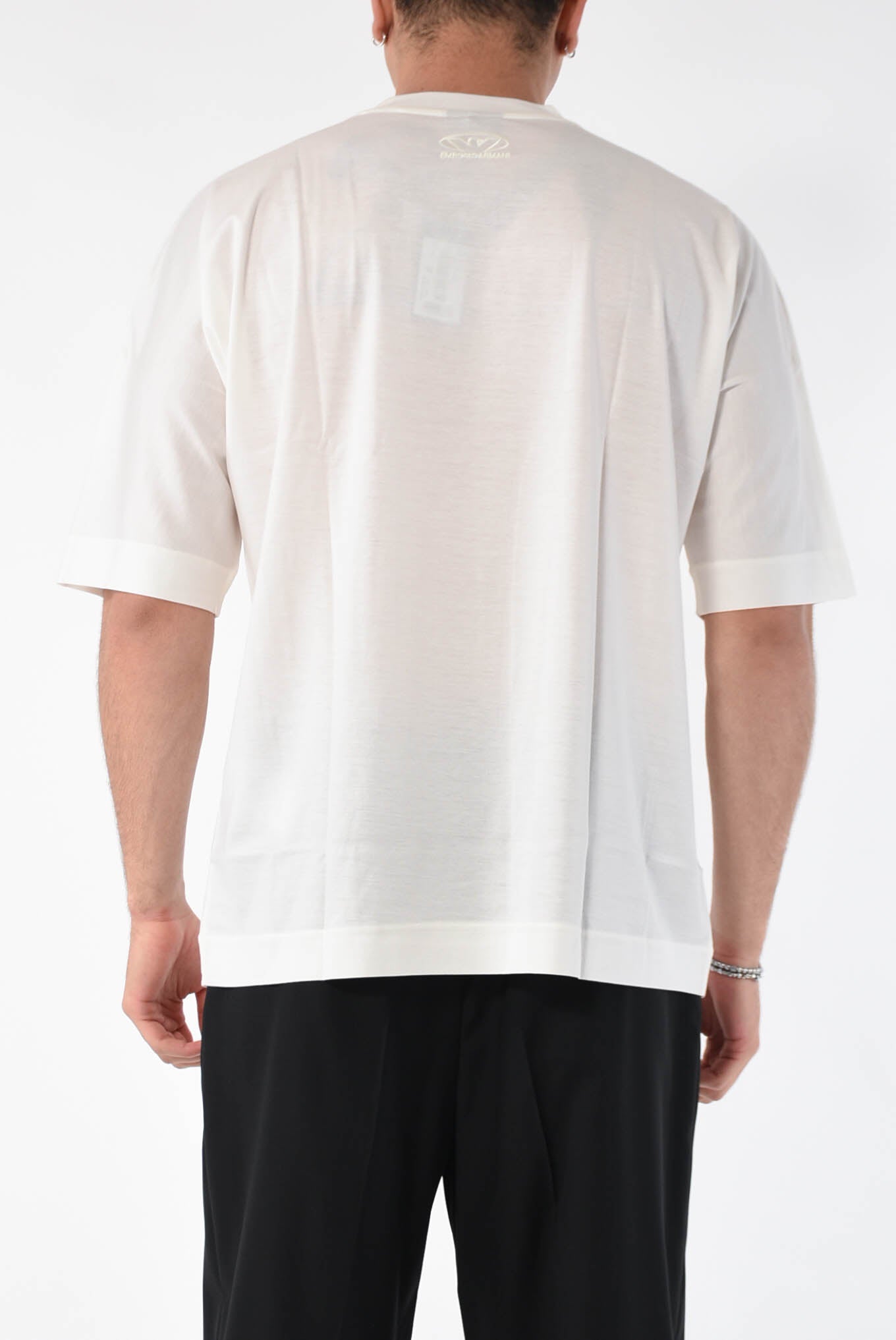 EMPORIO ARMANI T-shirt in lyocell