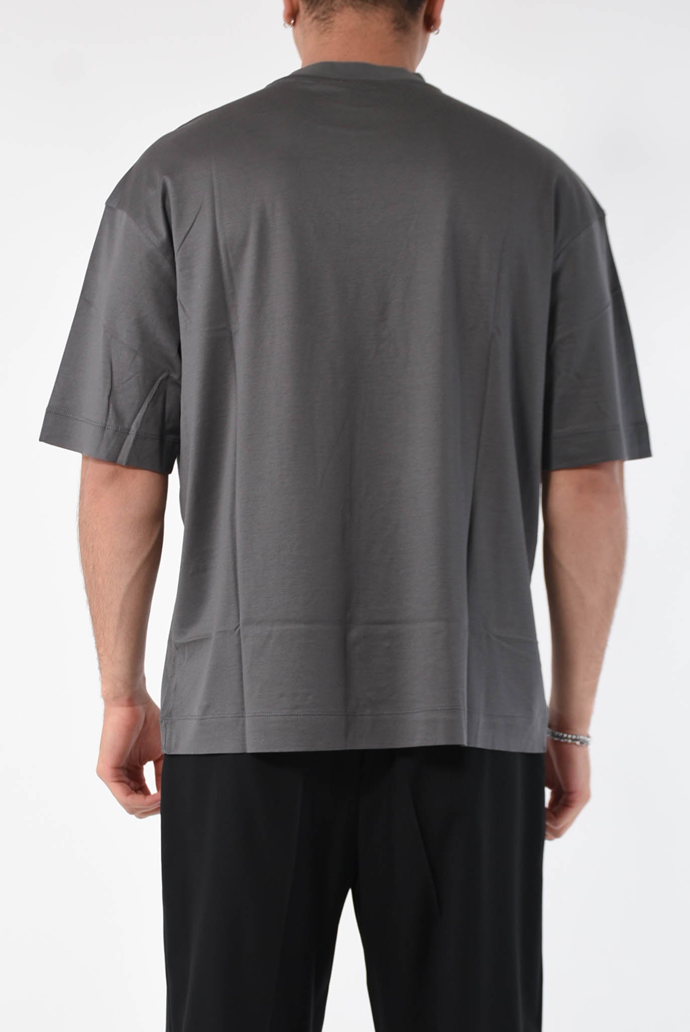 EMPORIO ARMANI T-shirt in lyocell