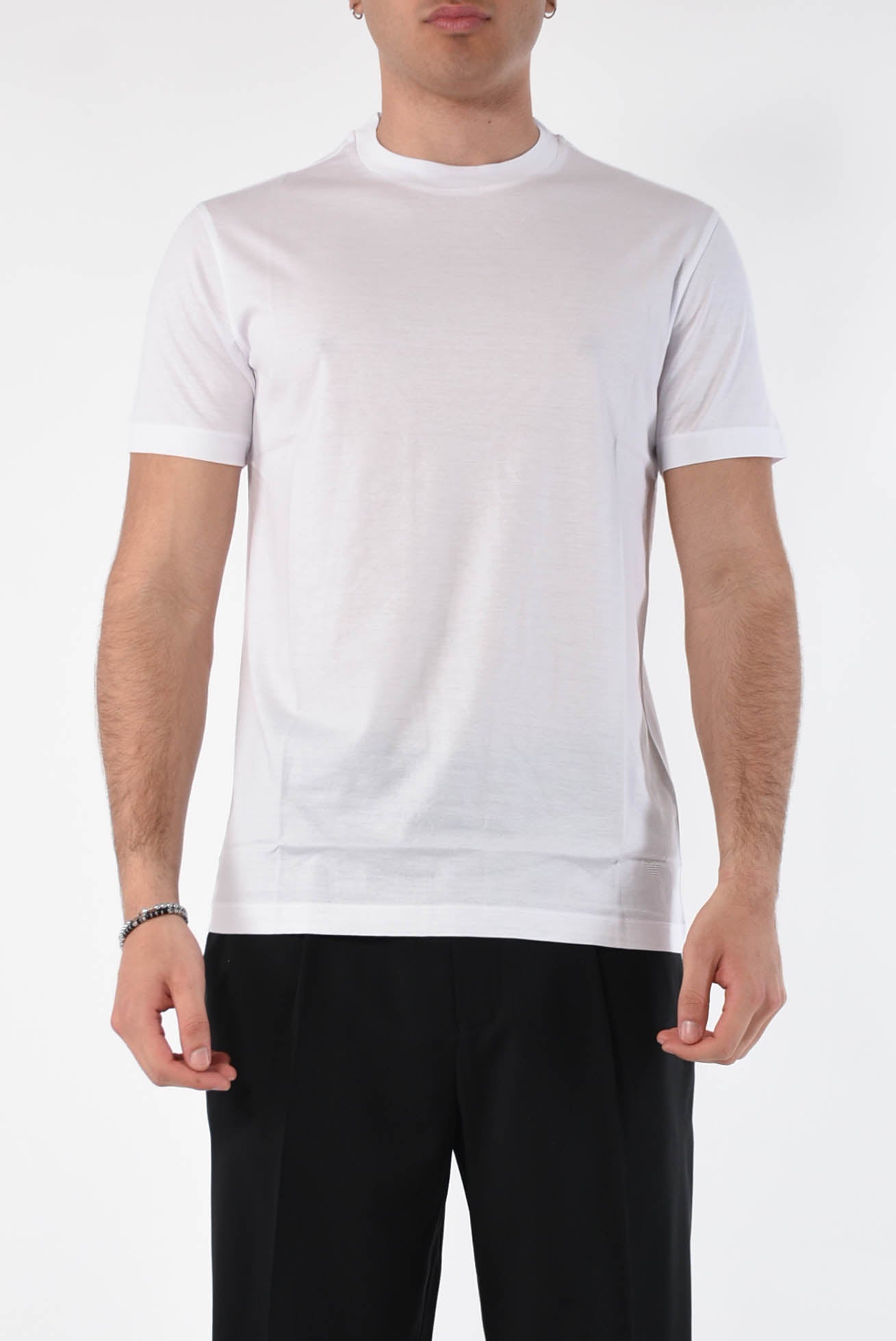 EMPORIO ARMANI T-shirt in lyocell