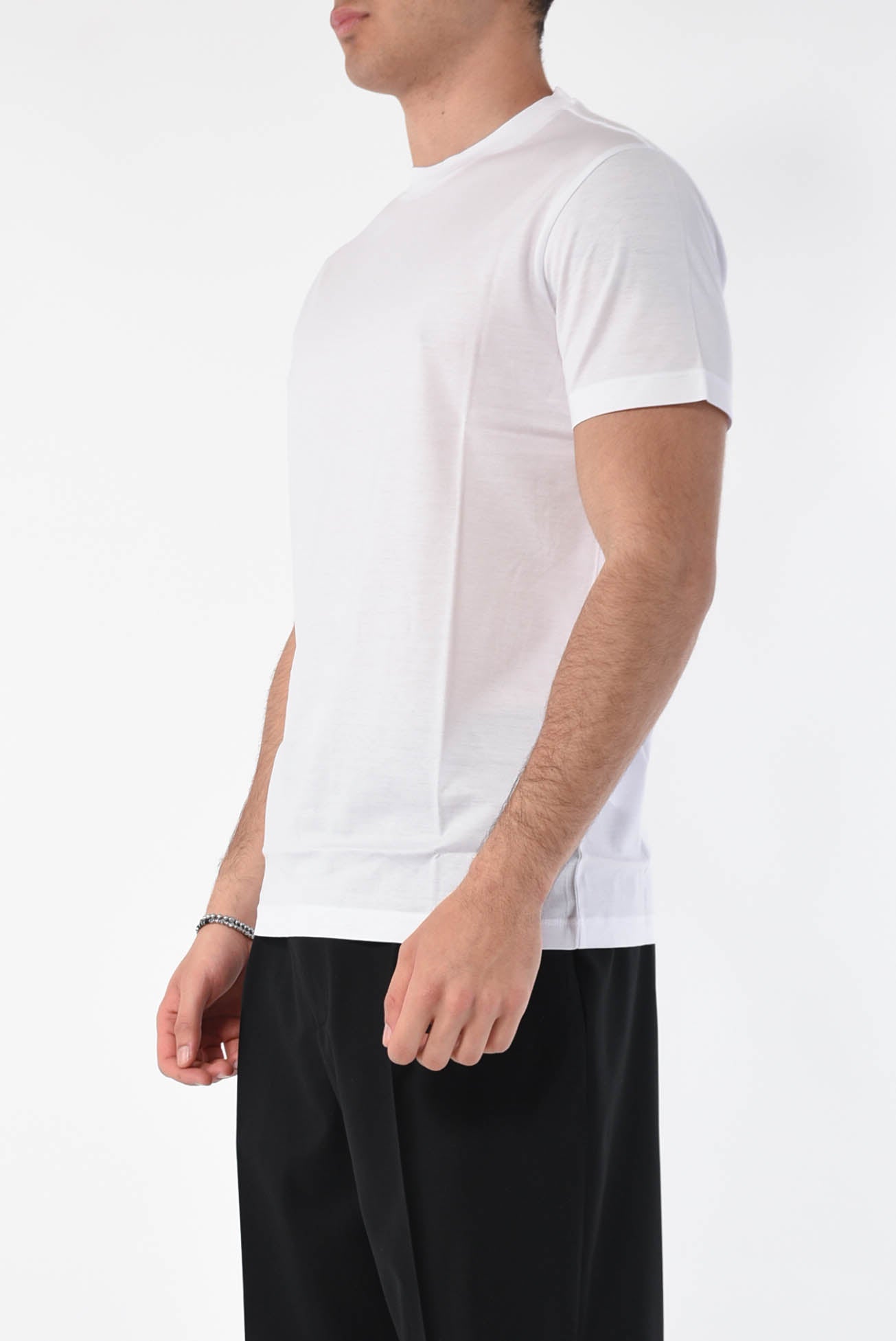 EMPORIO ARMANI T-shirt in lyocell