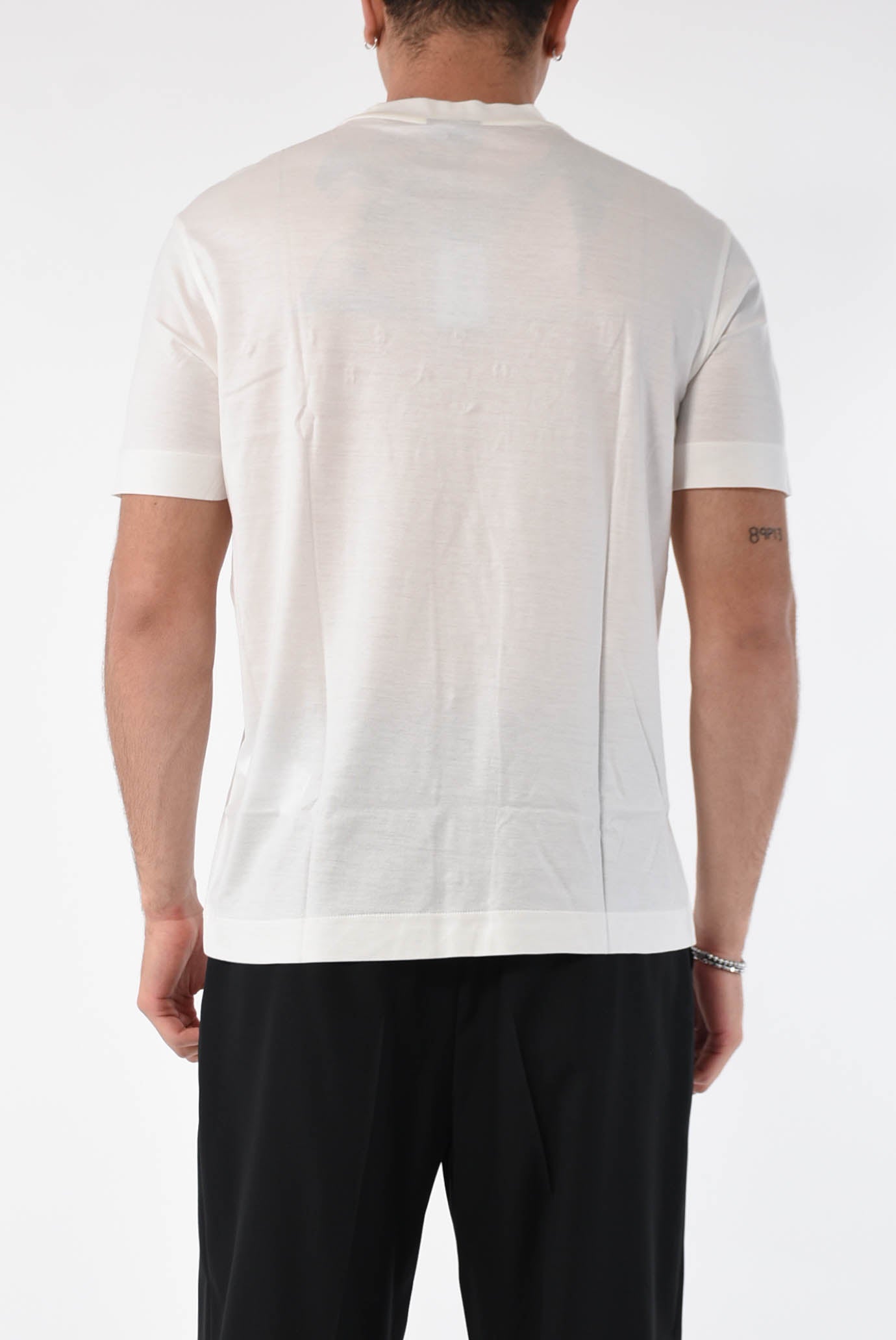 EMPORIO ARMANI T-shirt in lyocell