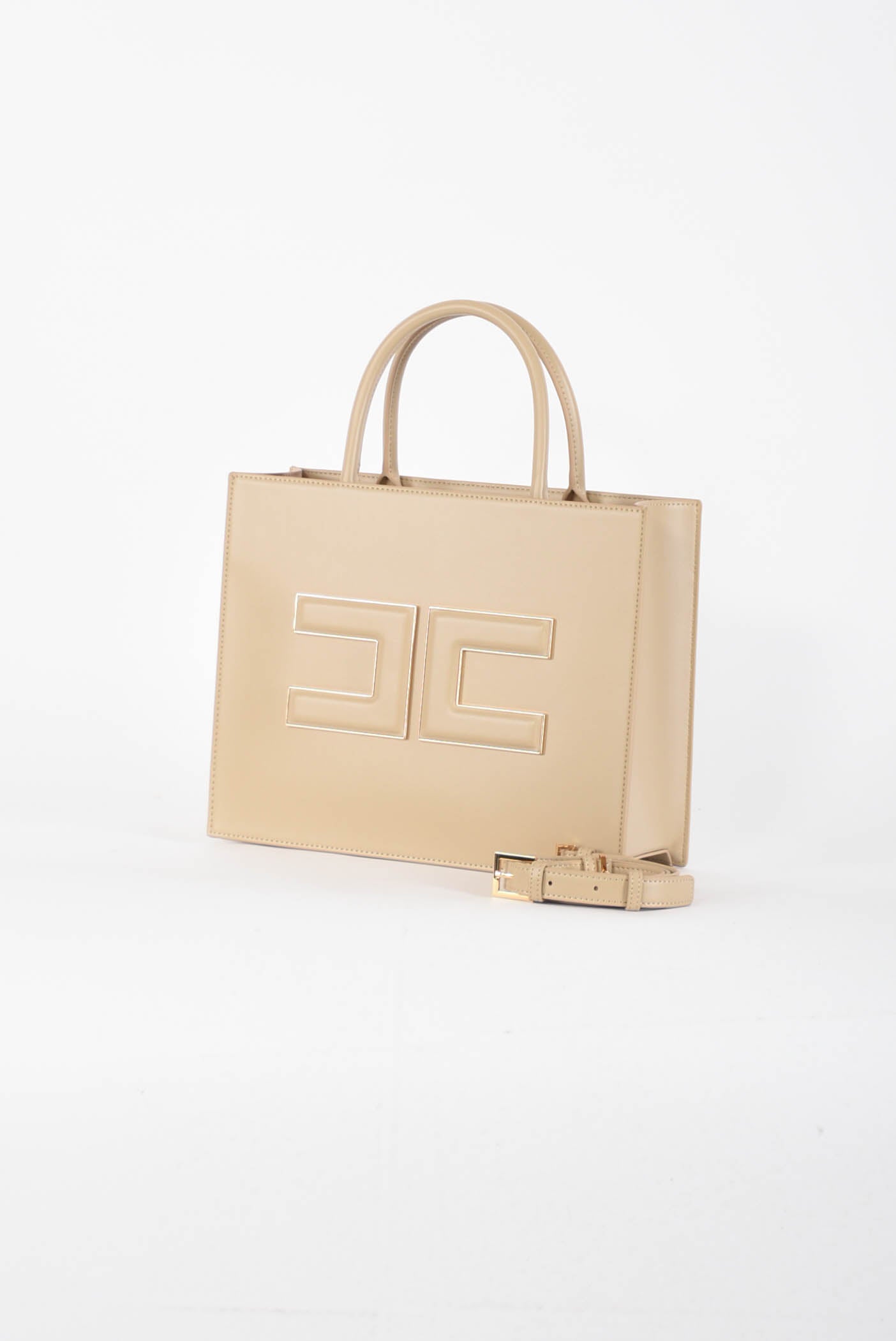 ELISABETTA FRANCHI borsa shopper con tracolla