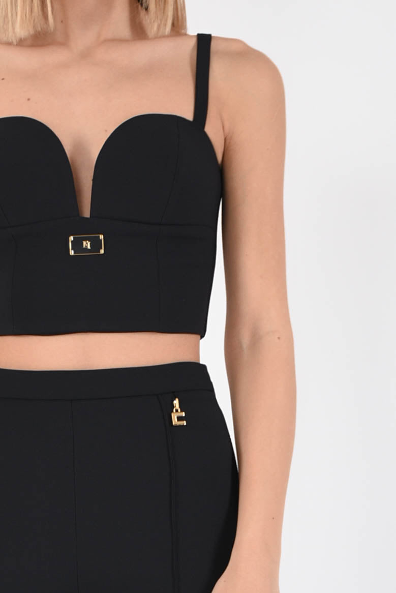 ELISABETTA FRANCHI top a bustier