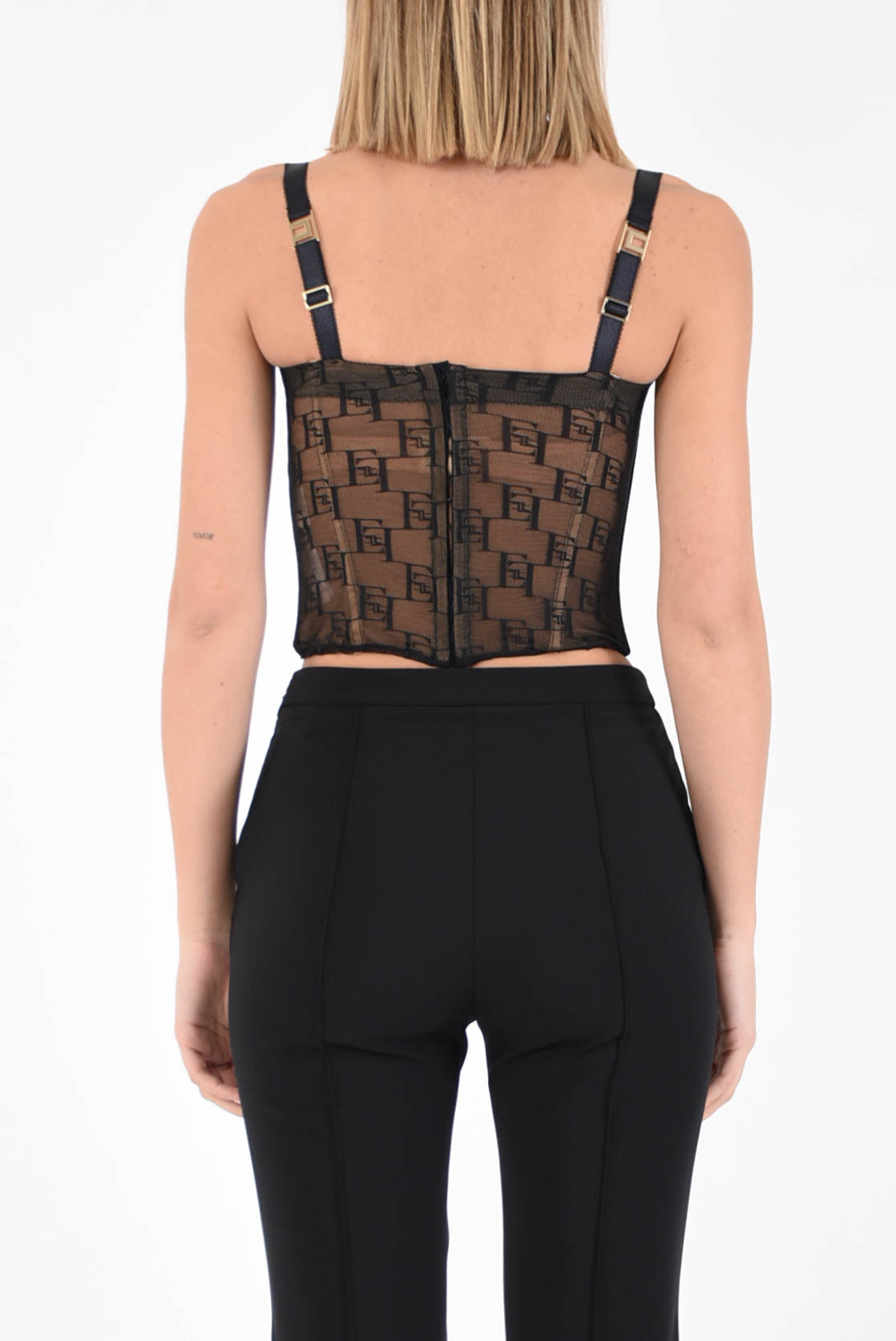 ELISABETTA FRANCHI top a bustier