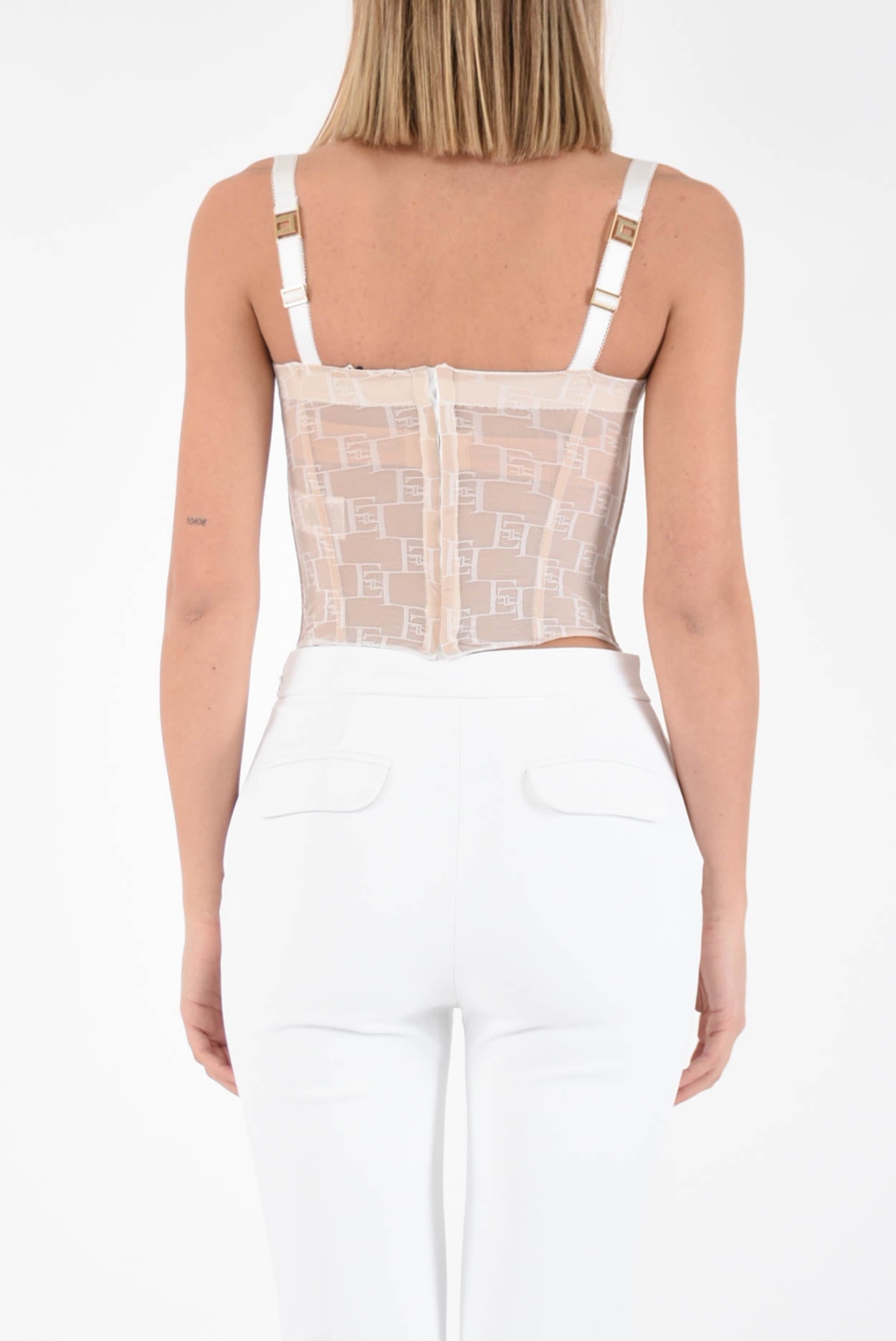 ELISABETTA FRANCHI top a bustier