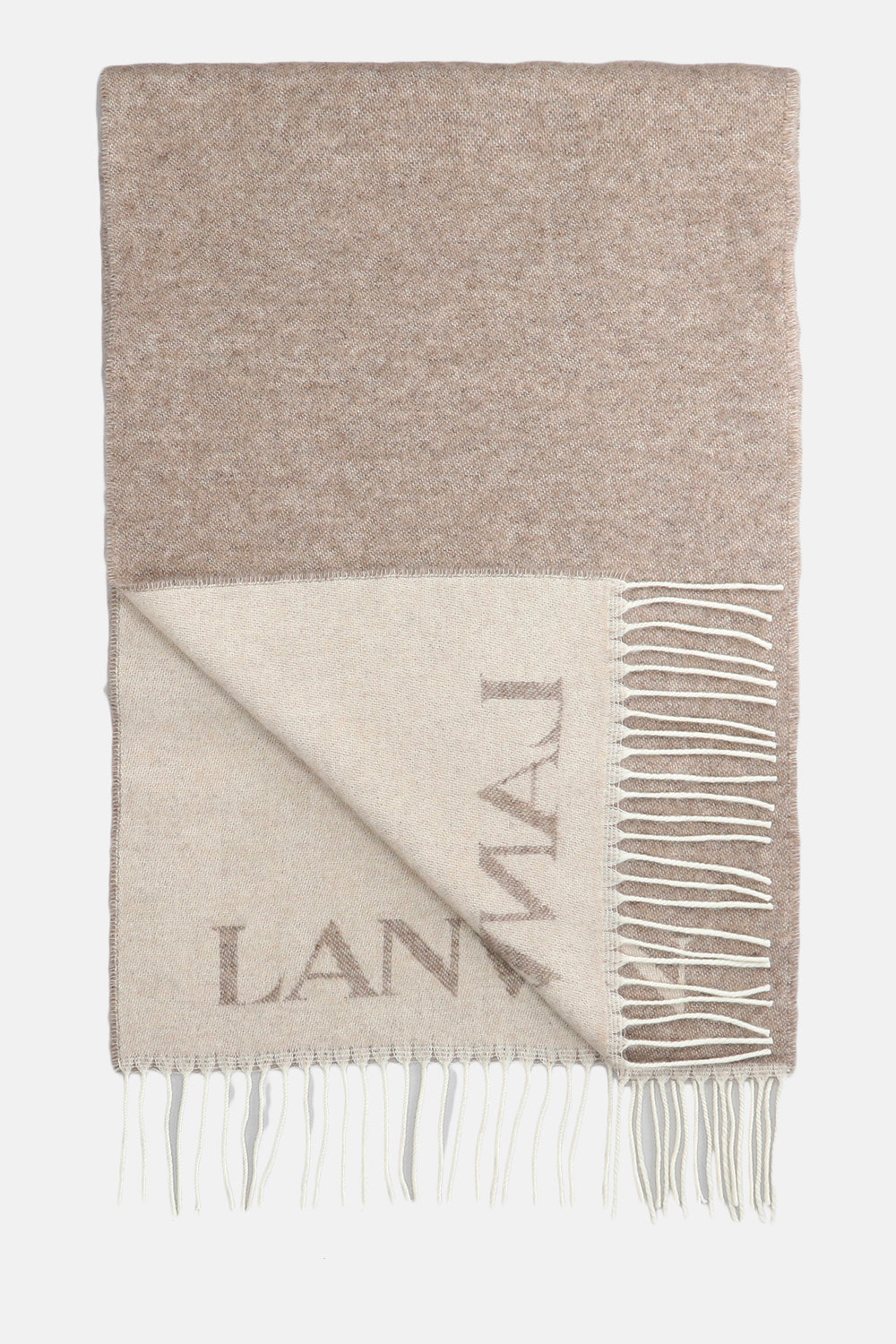 LANVIN Sciarpa logata in CASHMERE