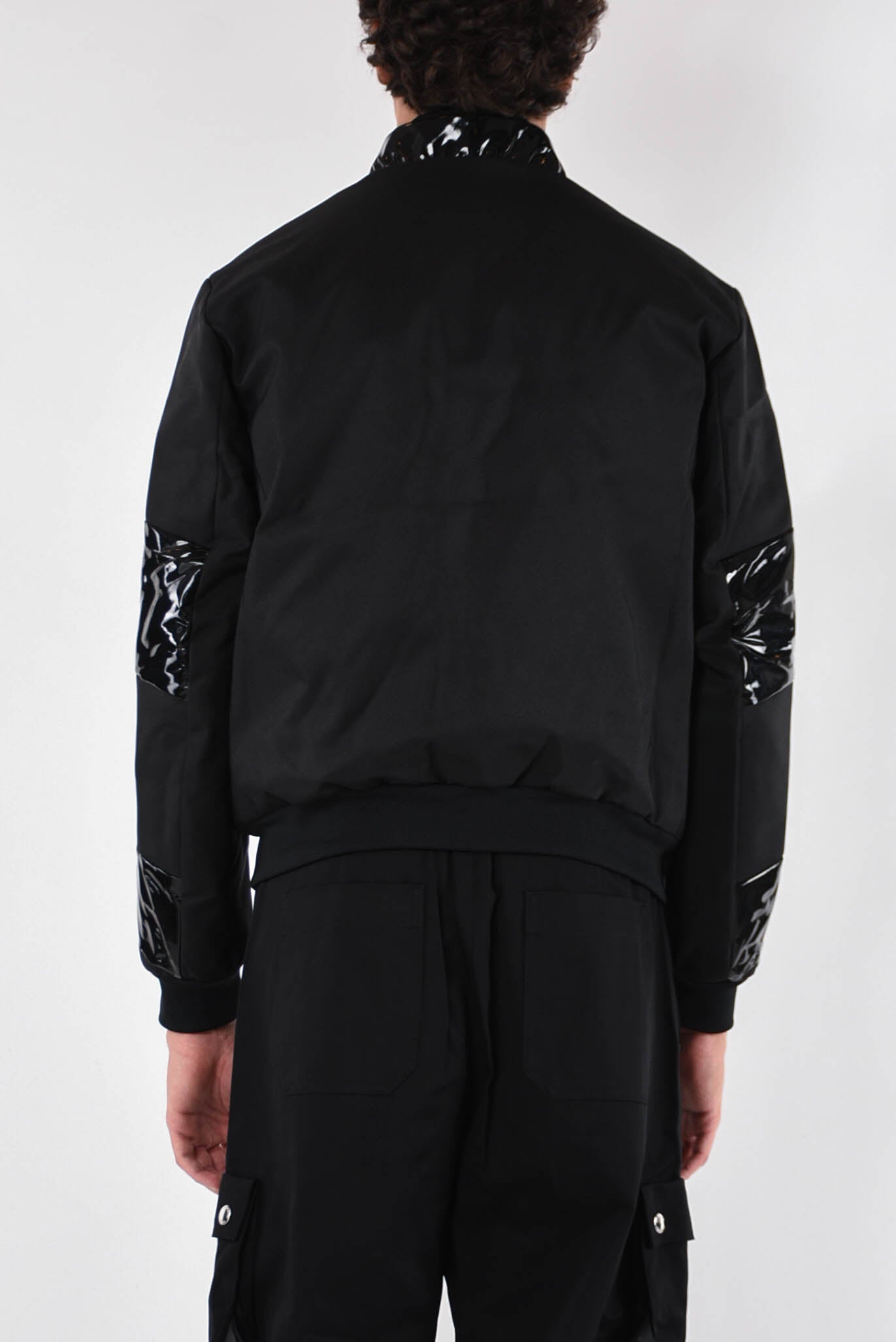 LES HOMMES Bomber black sun varnish