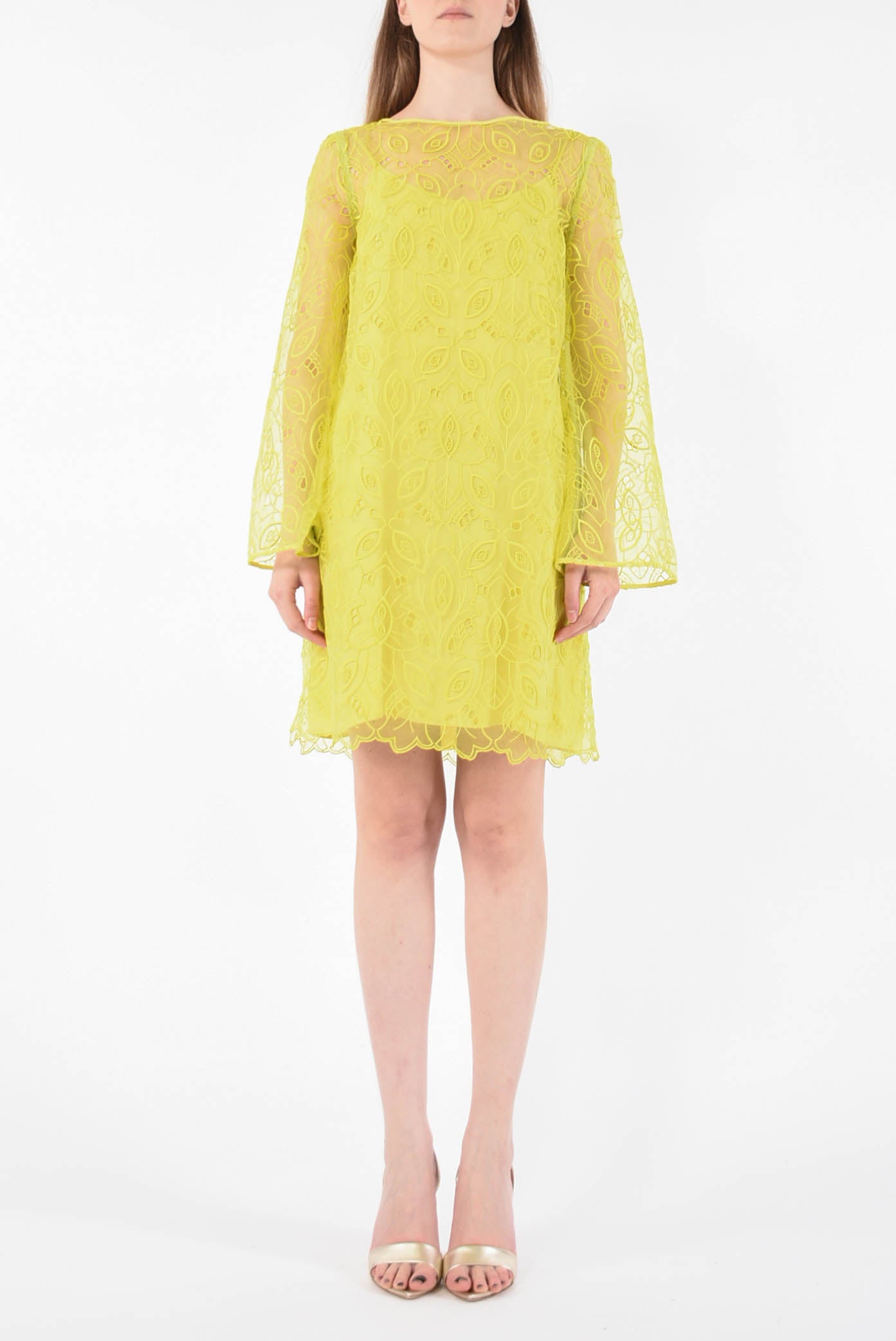 MAX MARA STUDIO abito mini in organza bracco