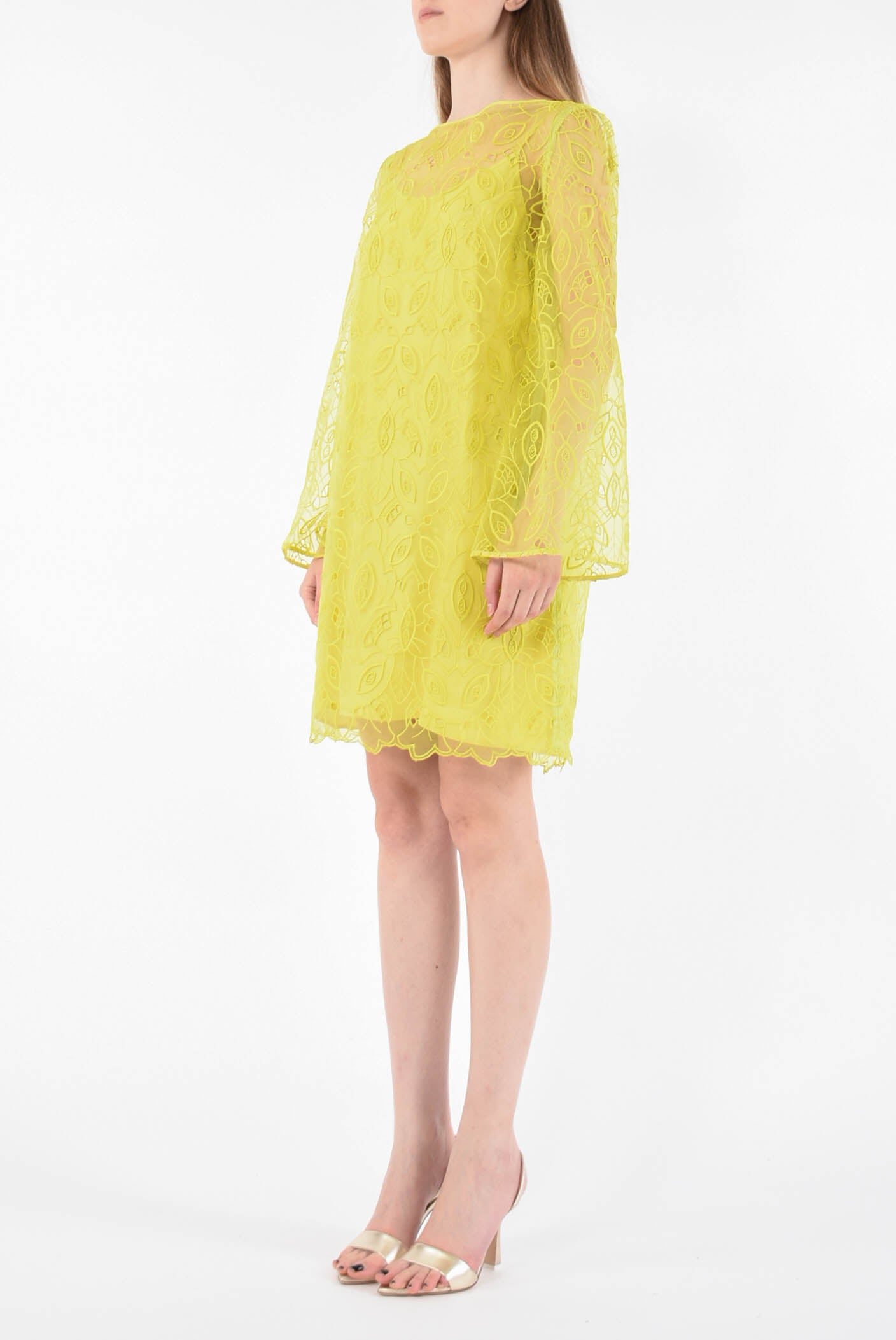 MAX MARA STUDIO abito mini in organza bracco