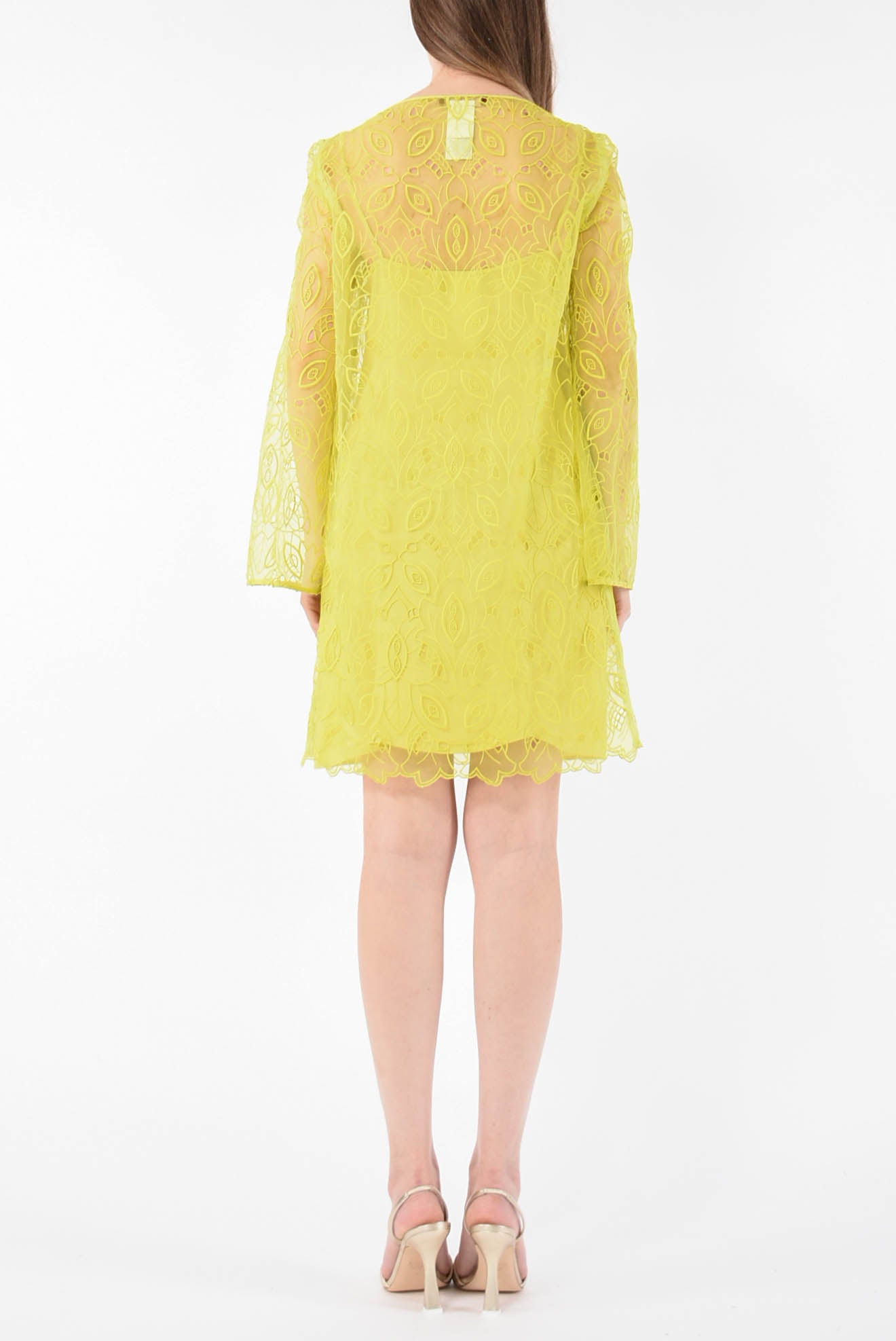 MAX MARA STUDIO abito mini in organza bracco