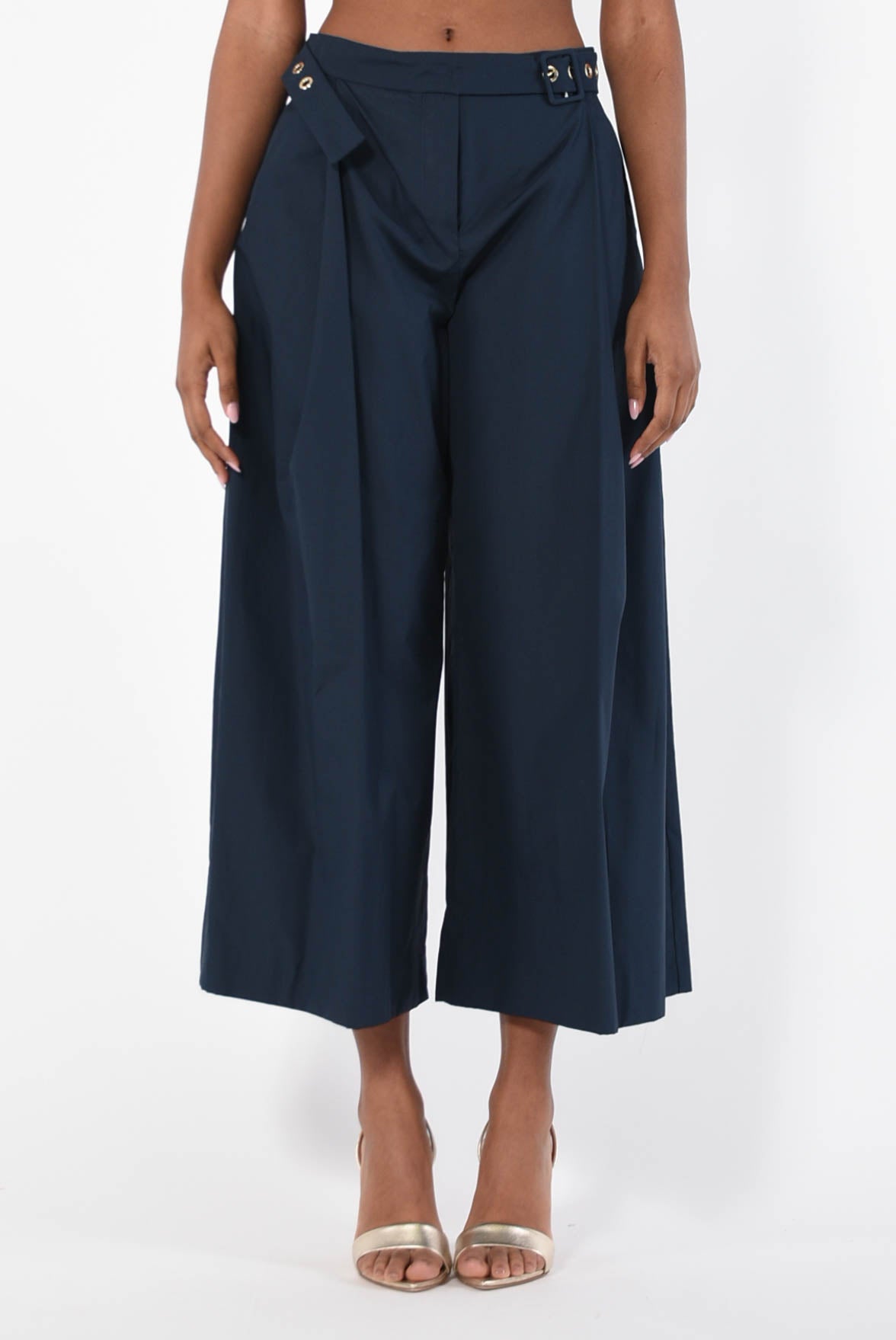 MAX MARA 'S pantaloni a gamba ampia assiro