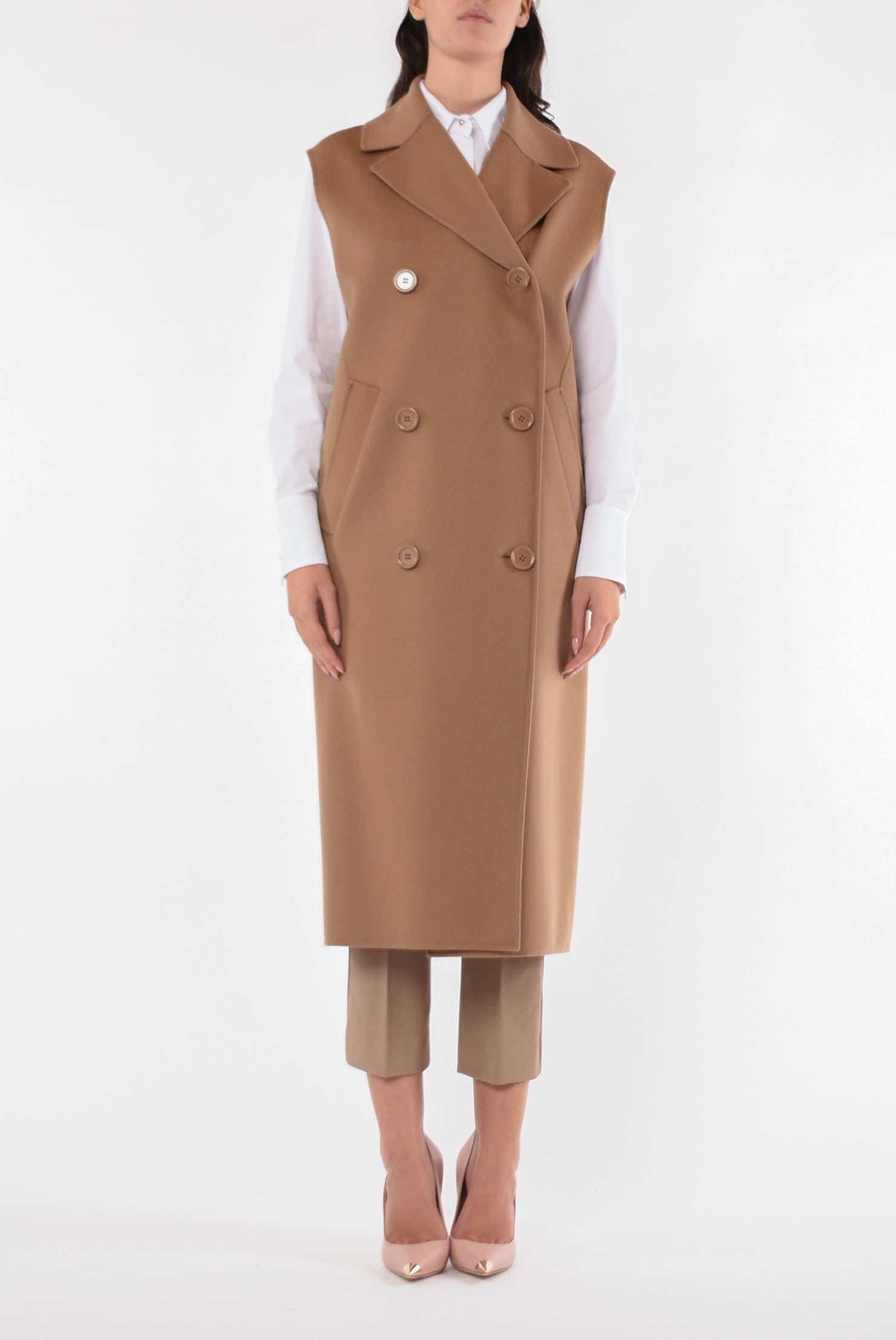 MAX MARA 'S gilet in lana modello giovanni